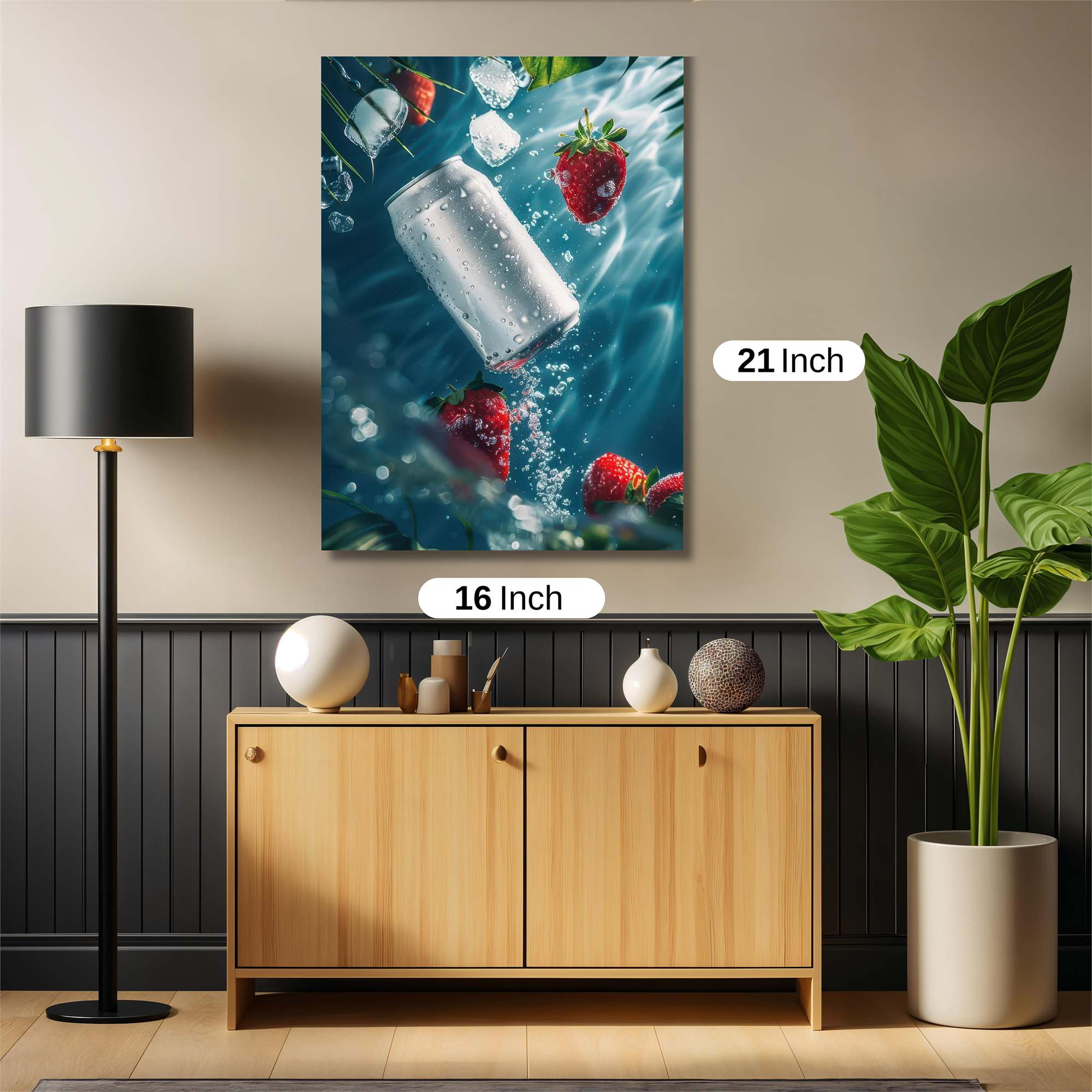 Soda Serenity Safe Wall Magnetic / M