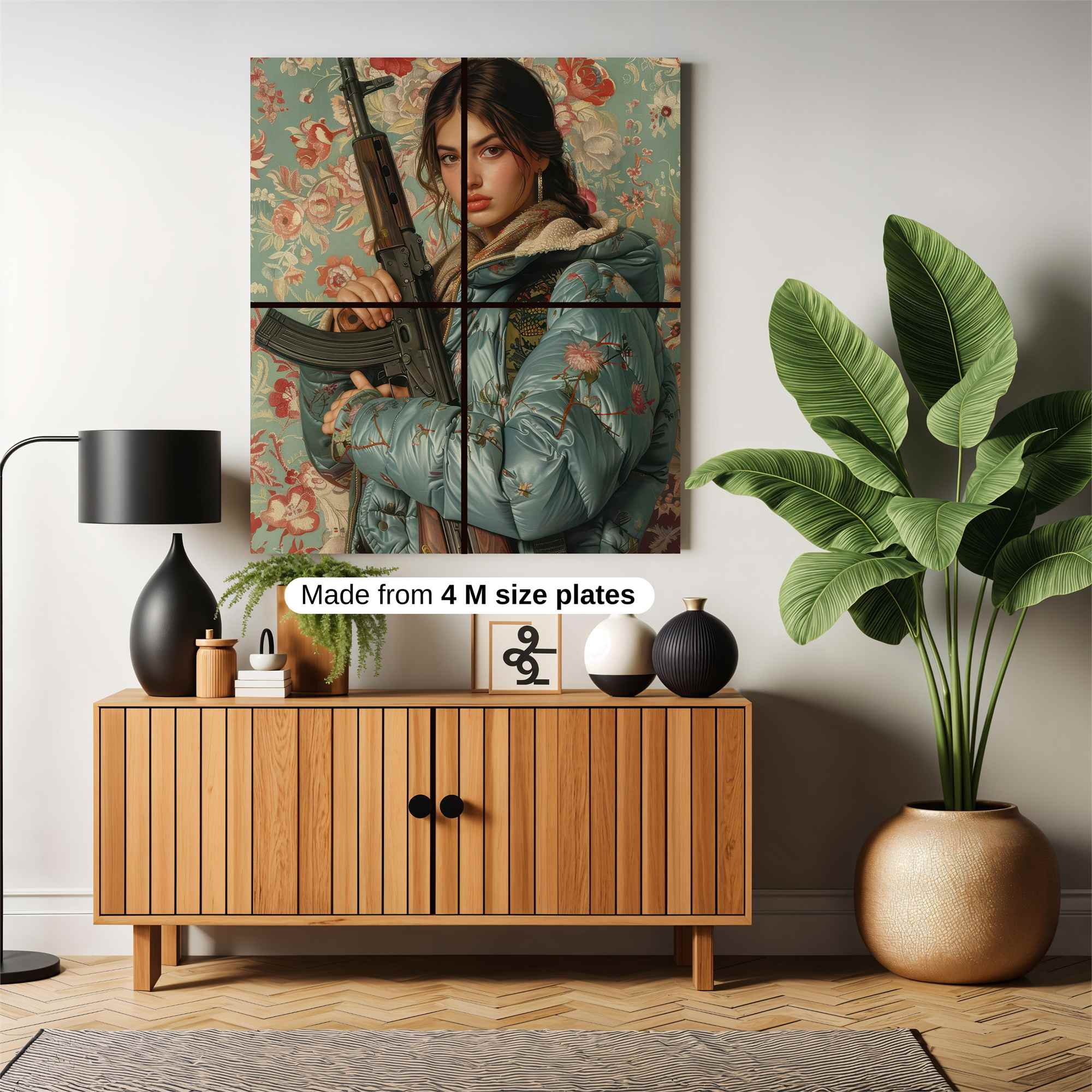 Rebel Blossom Safe Wall Magnetic / M