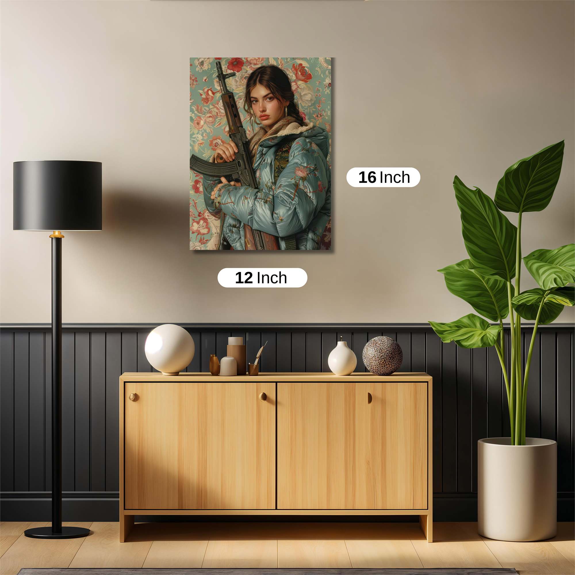 Rebel Blossom Safe Wall Magnetic / M
