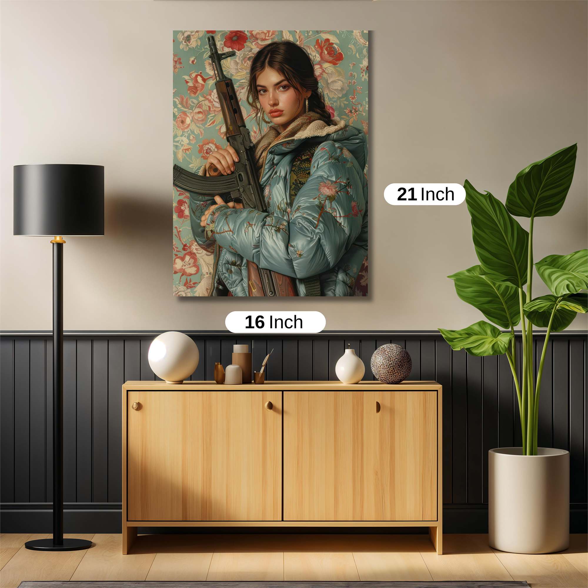 Rebel Blossom Safe Wall Magnetic / M
