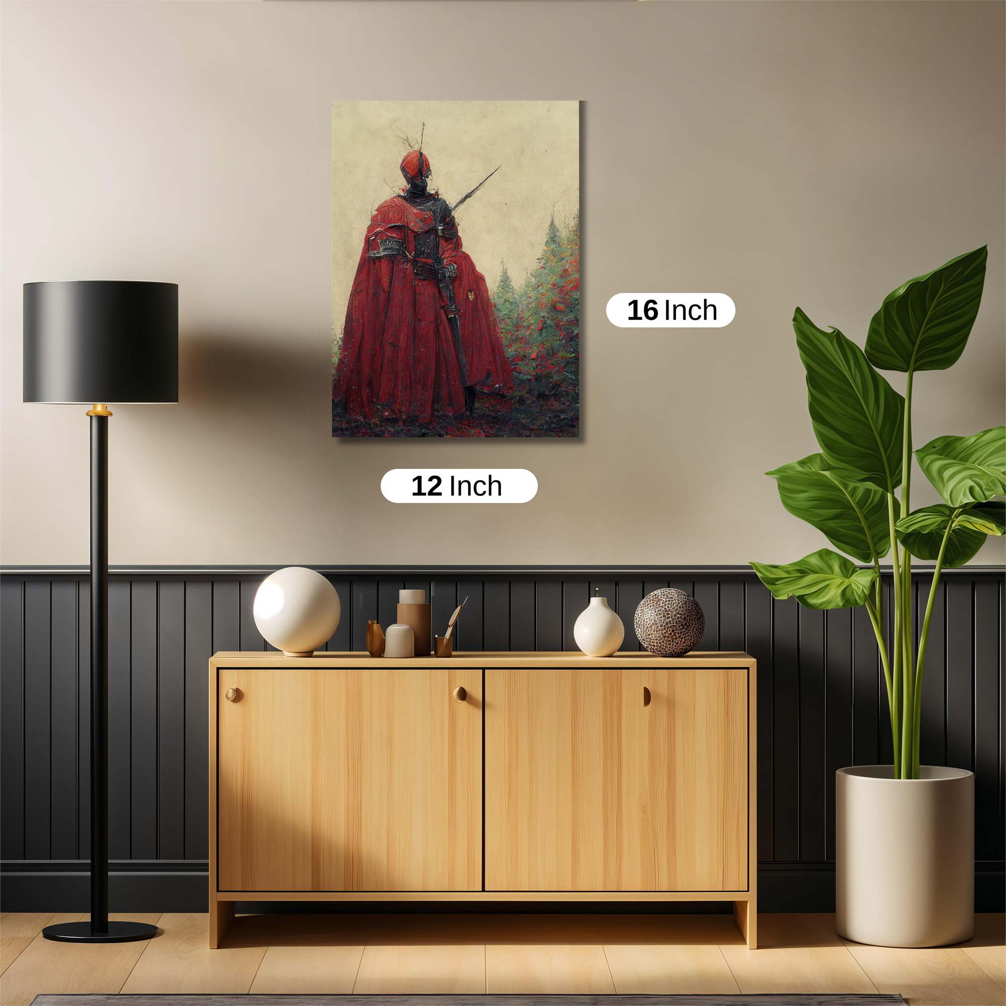 Knightly Solitude Safe Wall Magnetic / M