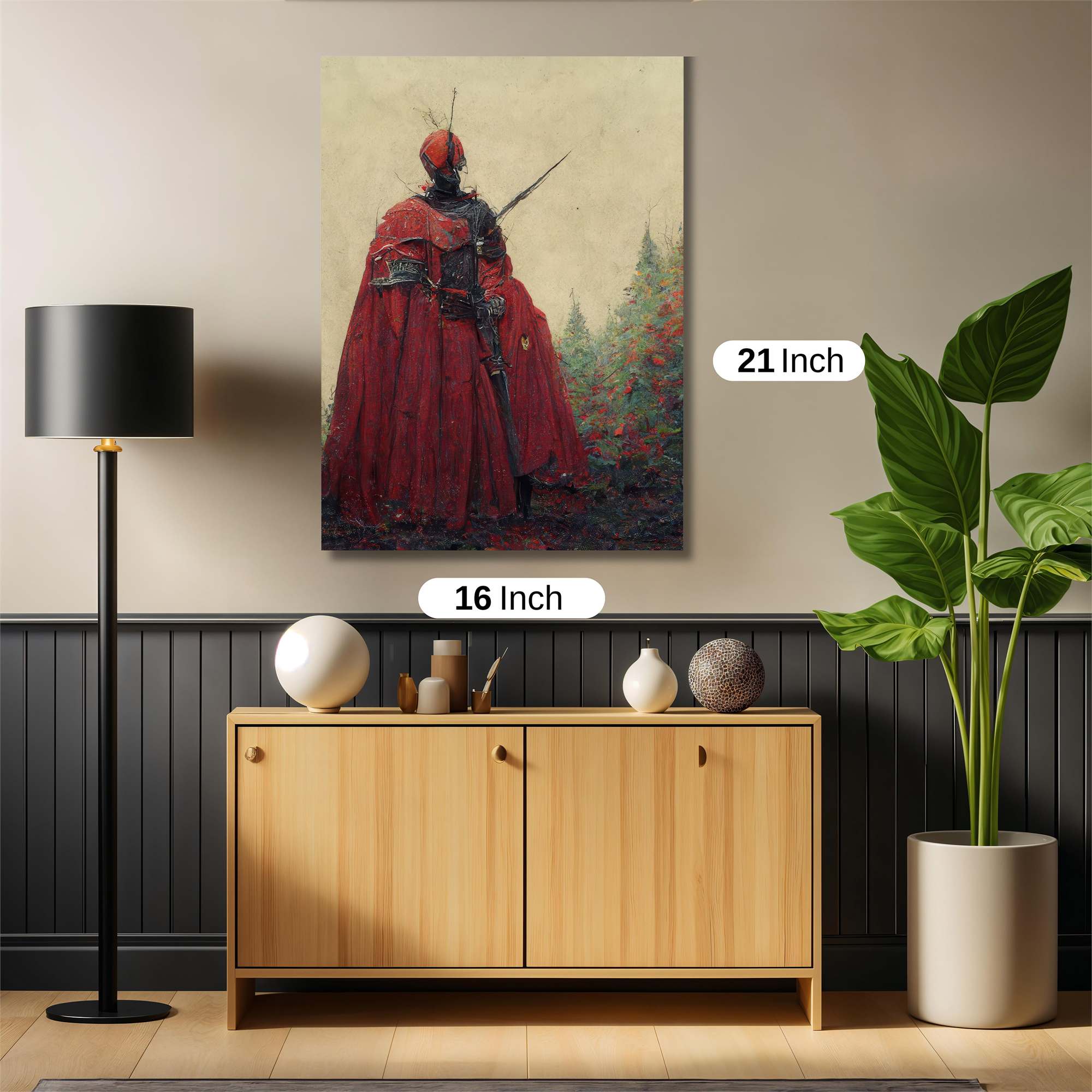 Knightly Solitude Safe Wall Magnetic / M