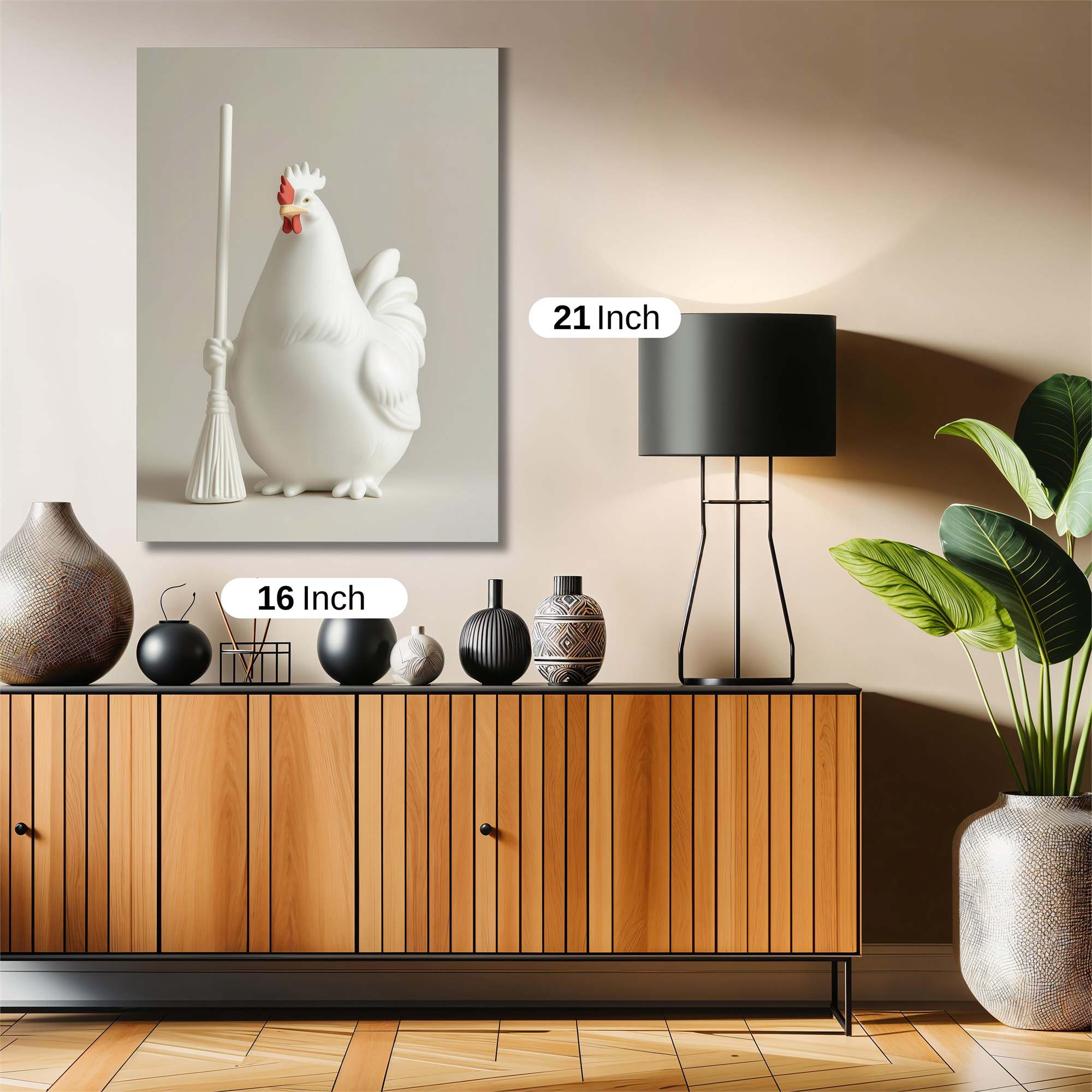 Chicken Cleaner Safe Wall Magnetic / M