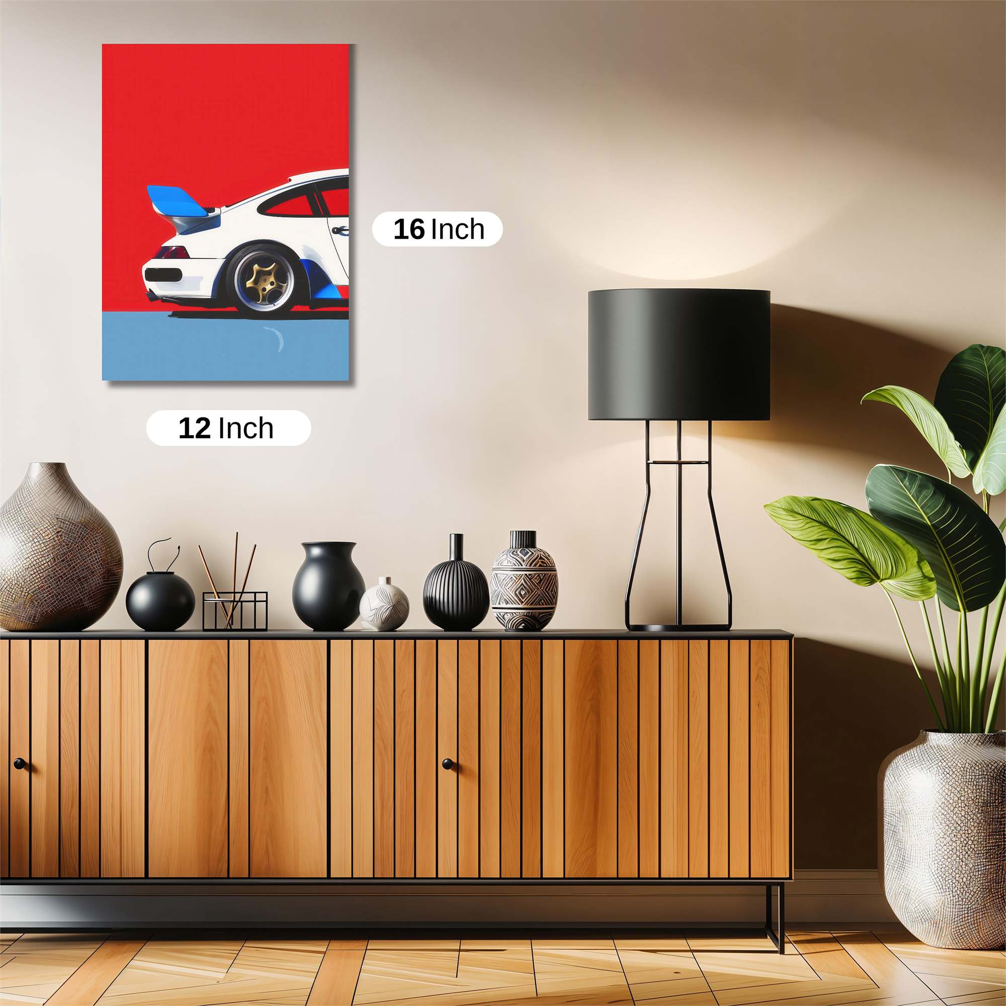 Porsche Dynamic Safe Wall Magnetic / M
