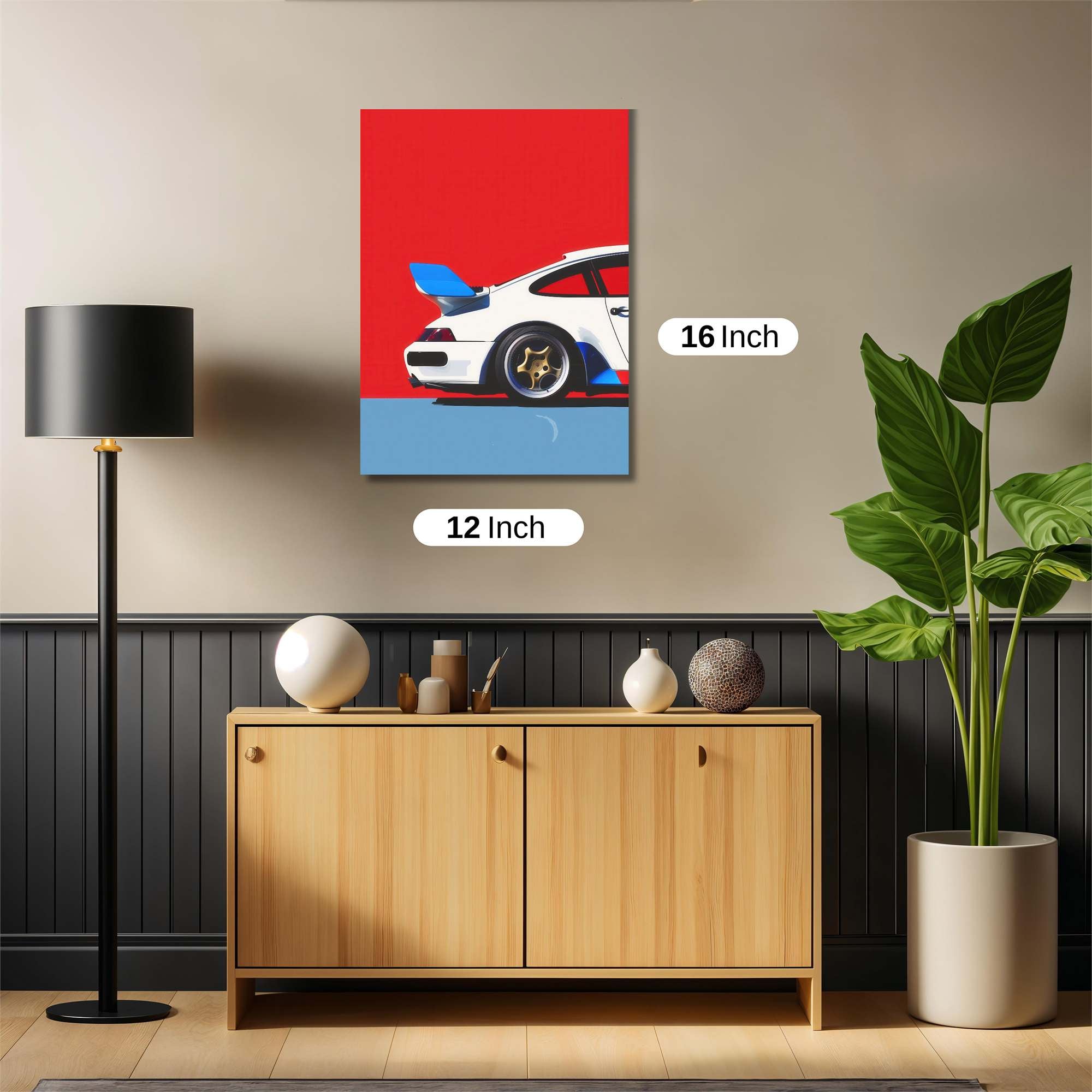 Porsche Dynamic Safe Wall Magnetic / M