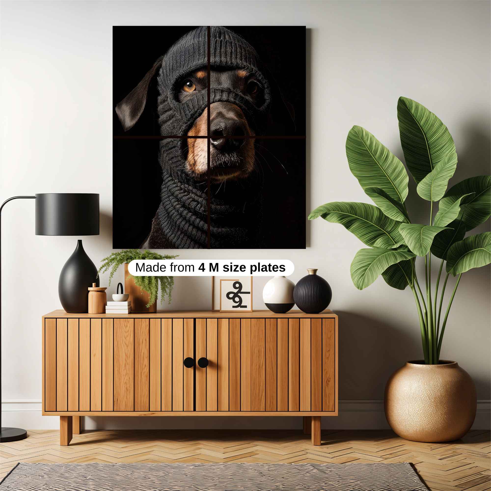 Doberman Disguise Safe Wall Magnetic / M