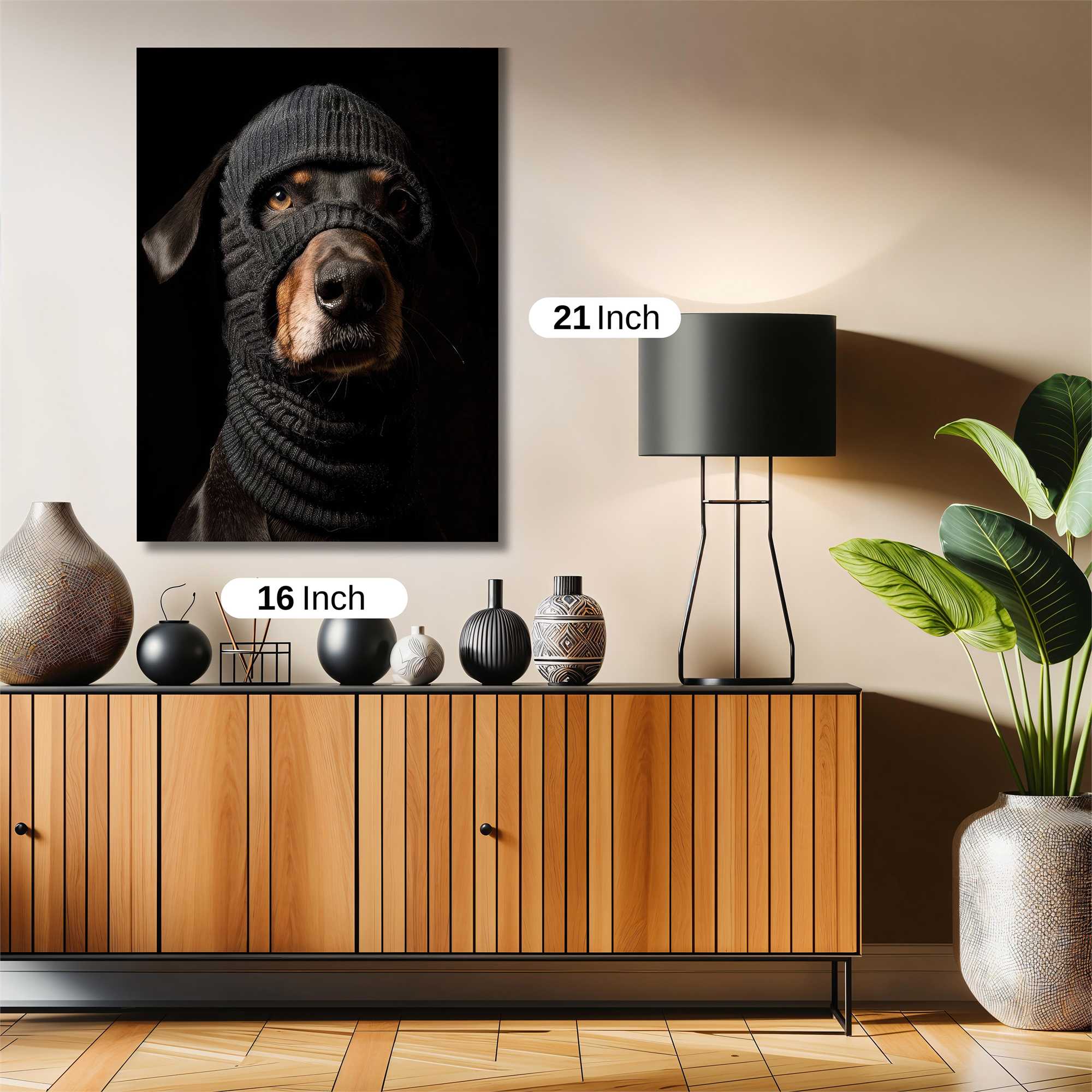 Doberman Disguise Safe Wall Magnetic / M