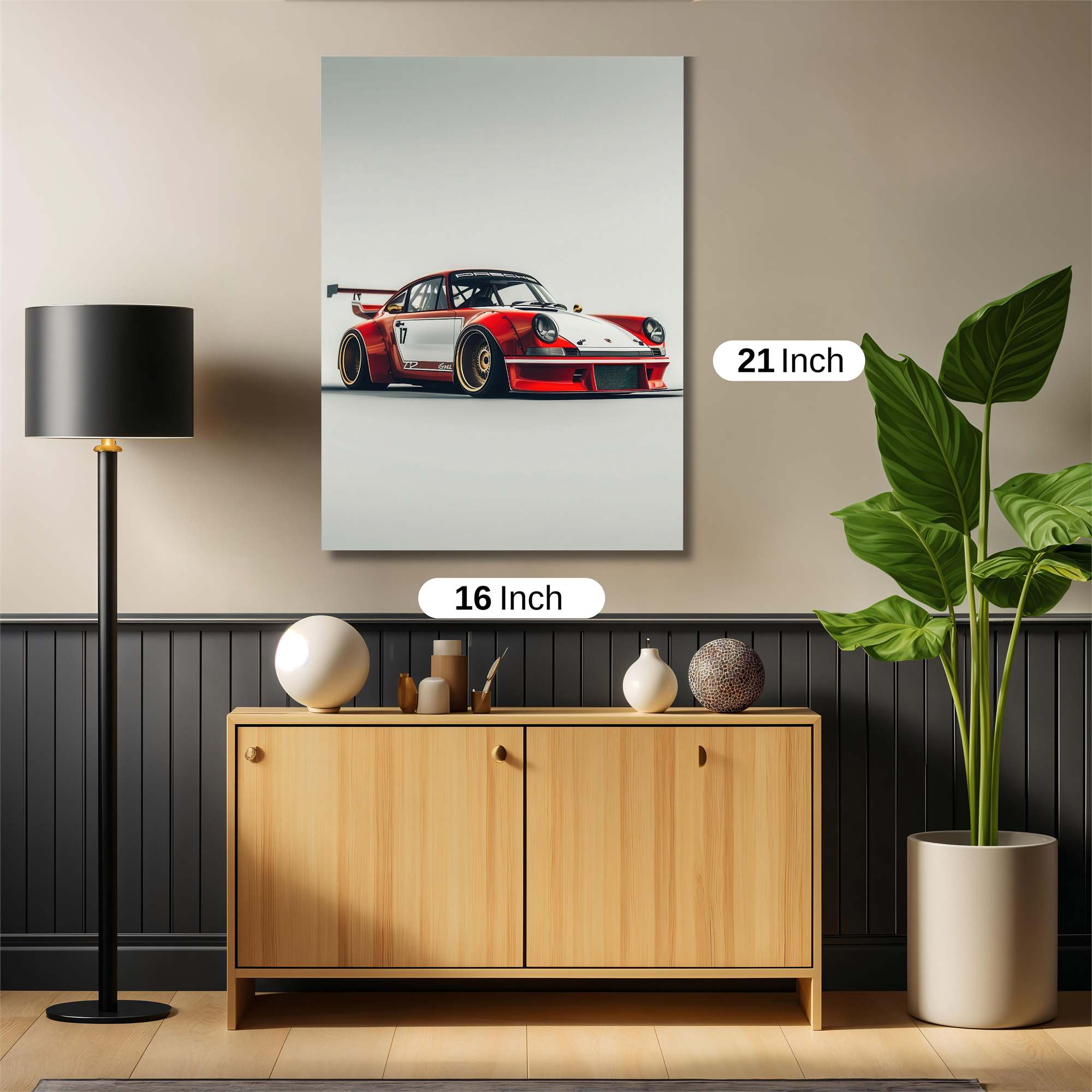 Porsche Passion Safe Wall Magnetic / M