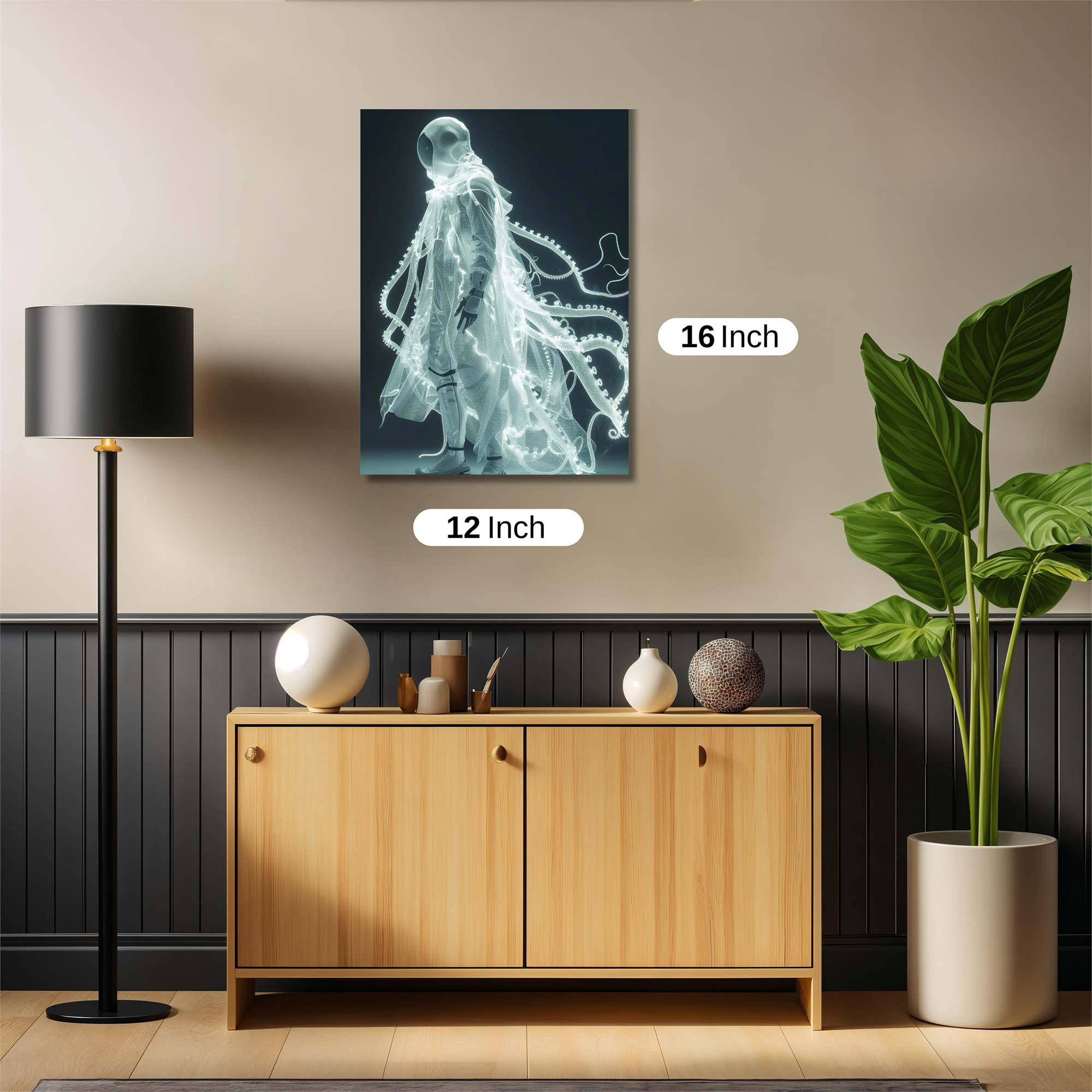 Ghostly Elegance Safe Wall Magnetic / M