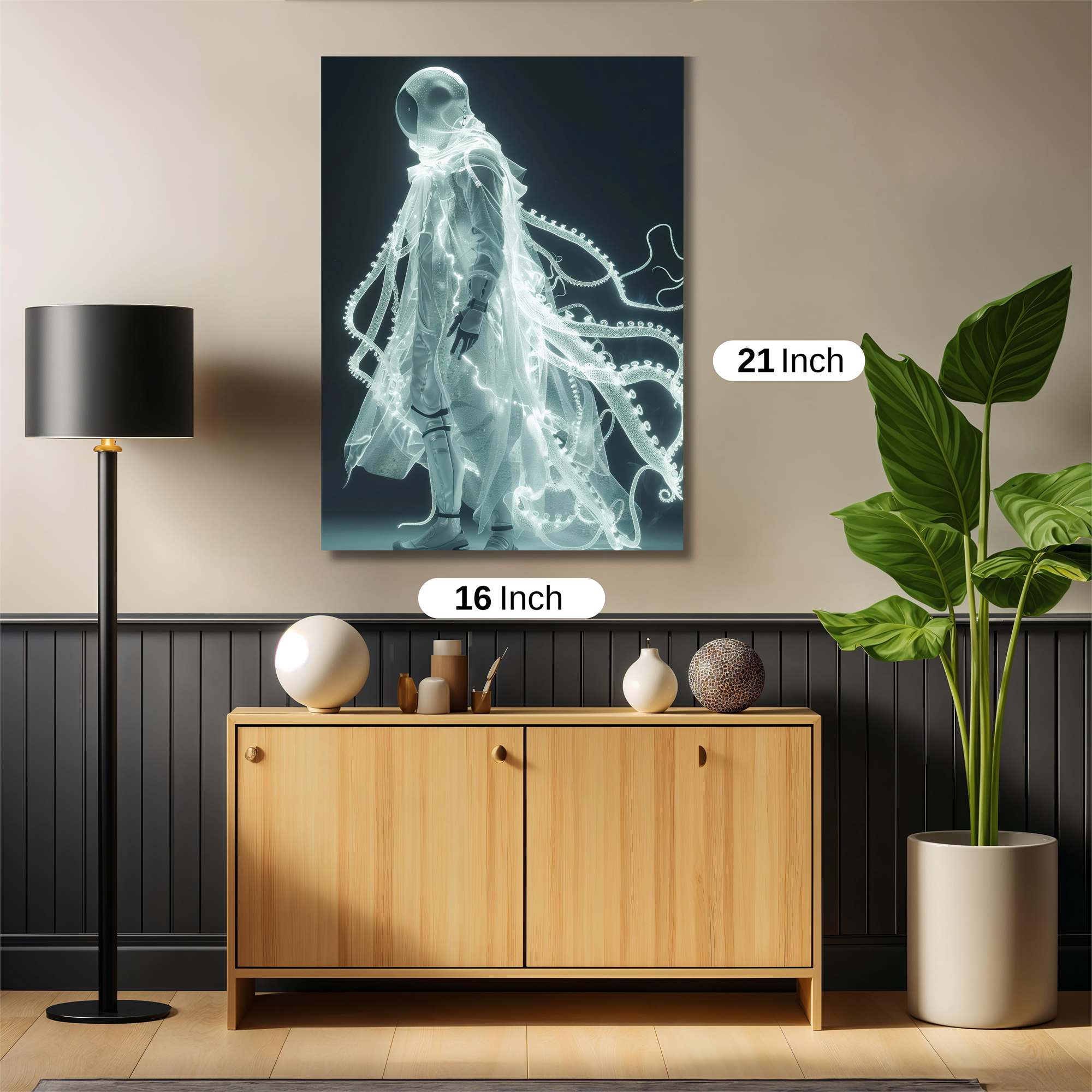 Ghostly Elegance Safe Wall Magnetic / M