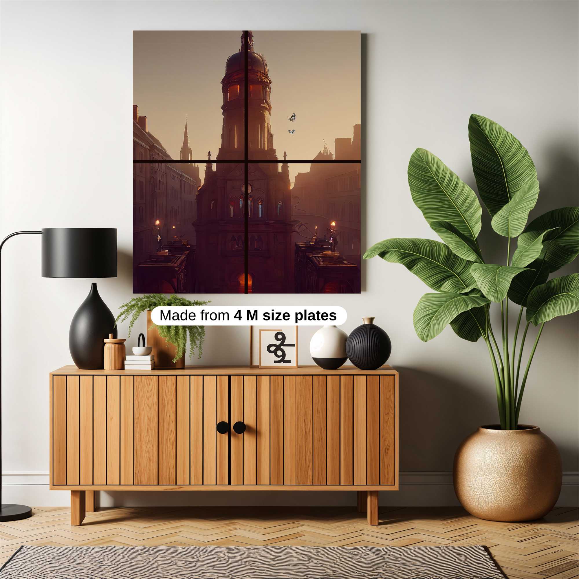 Cathedral Twilight Safe Wall Magnetic / M