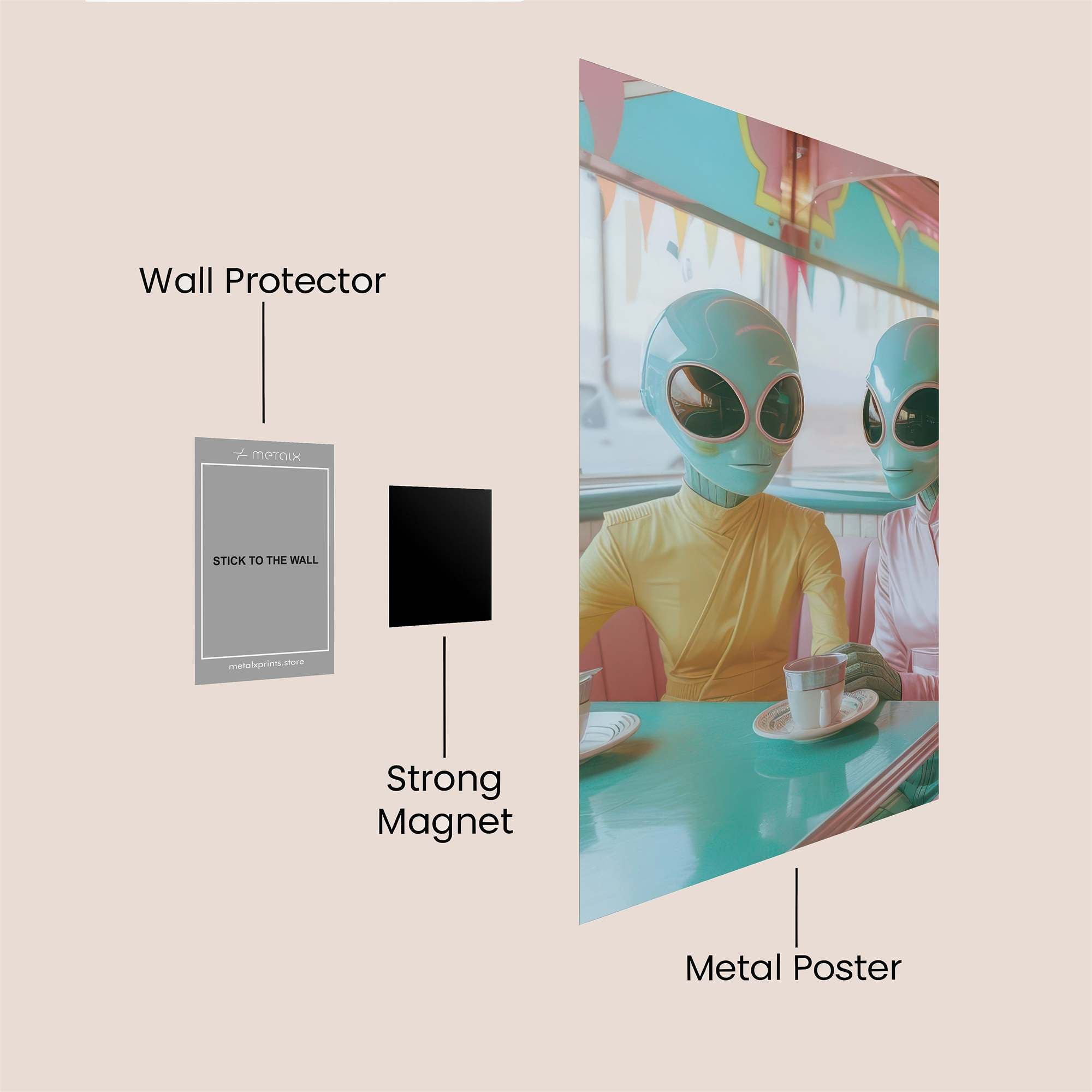 Virgin Melancholy Safe Wall Magnetic / M