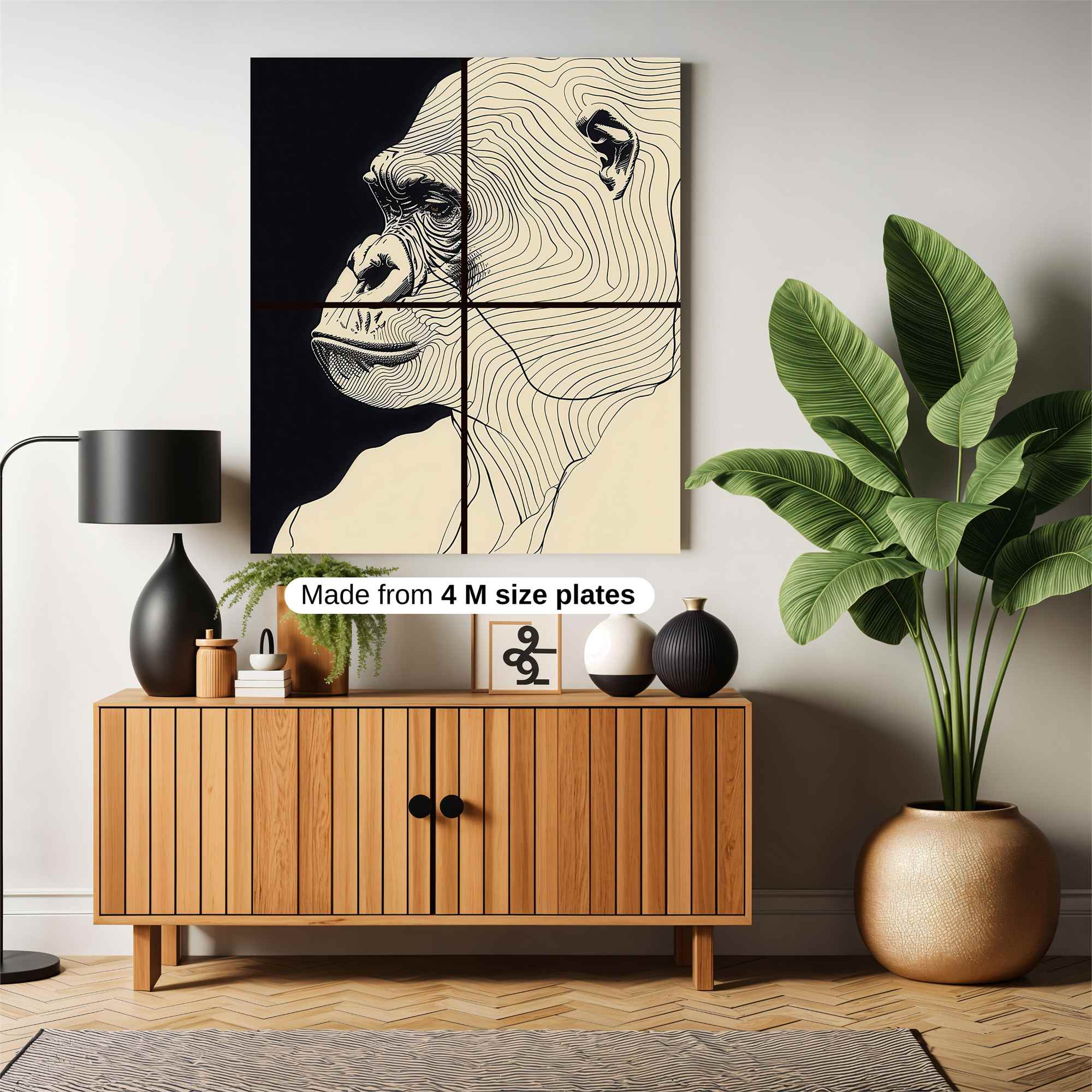 Gorilla Serene Safe Wall Magnetic / M