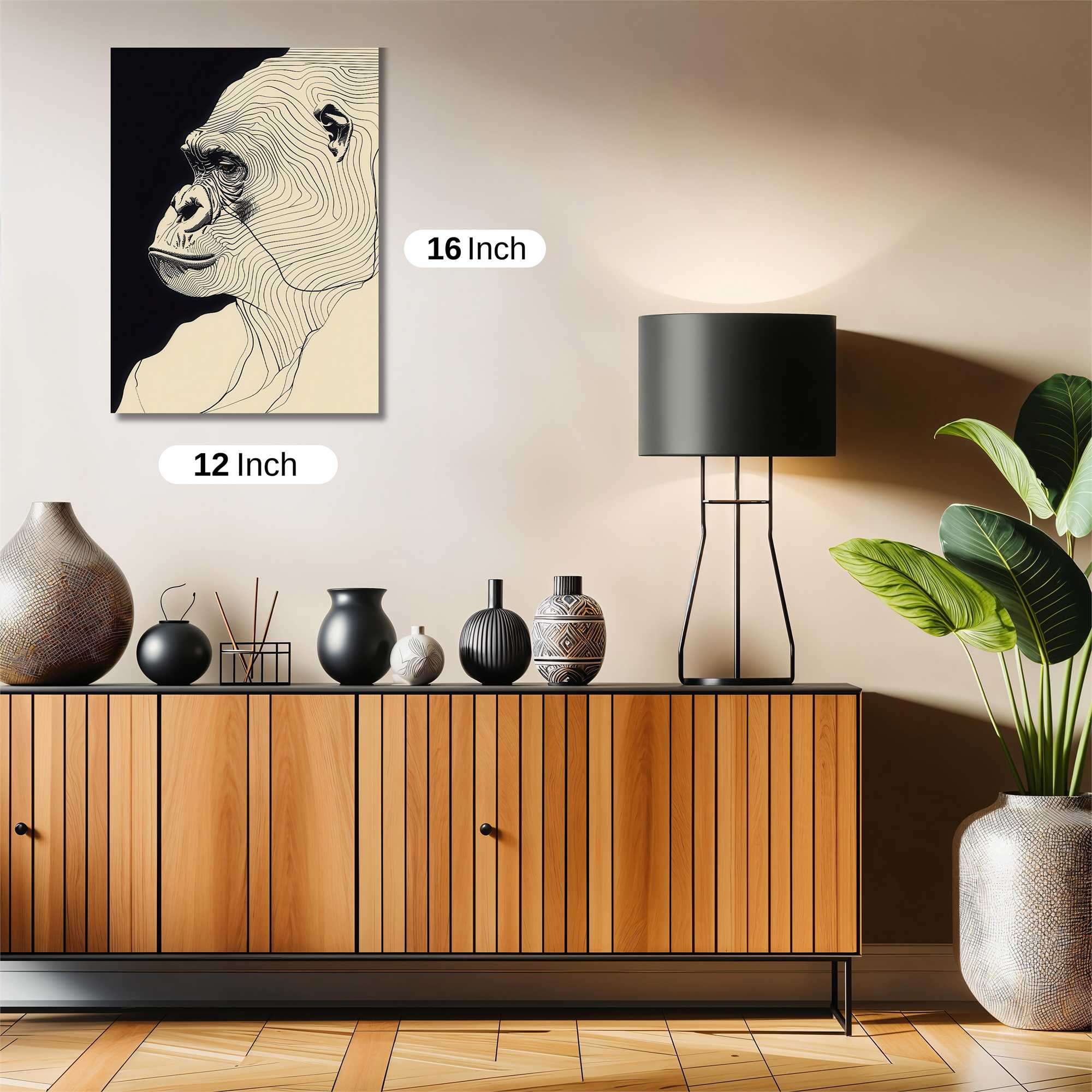 Gorilla Serene Safe Wall Magnetic / M