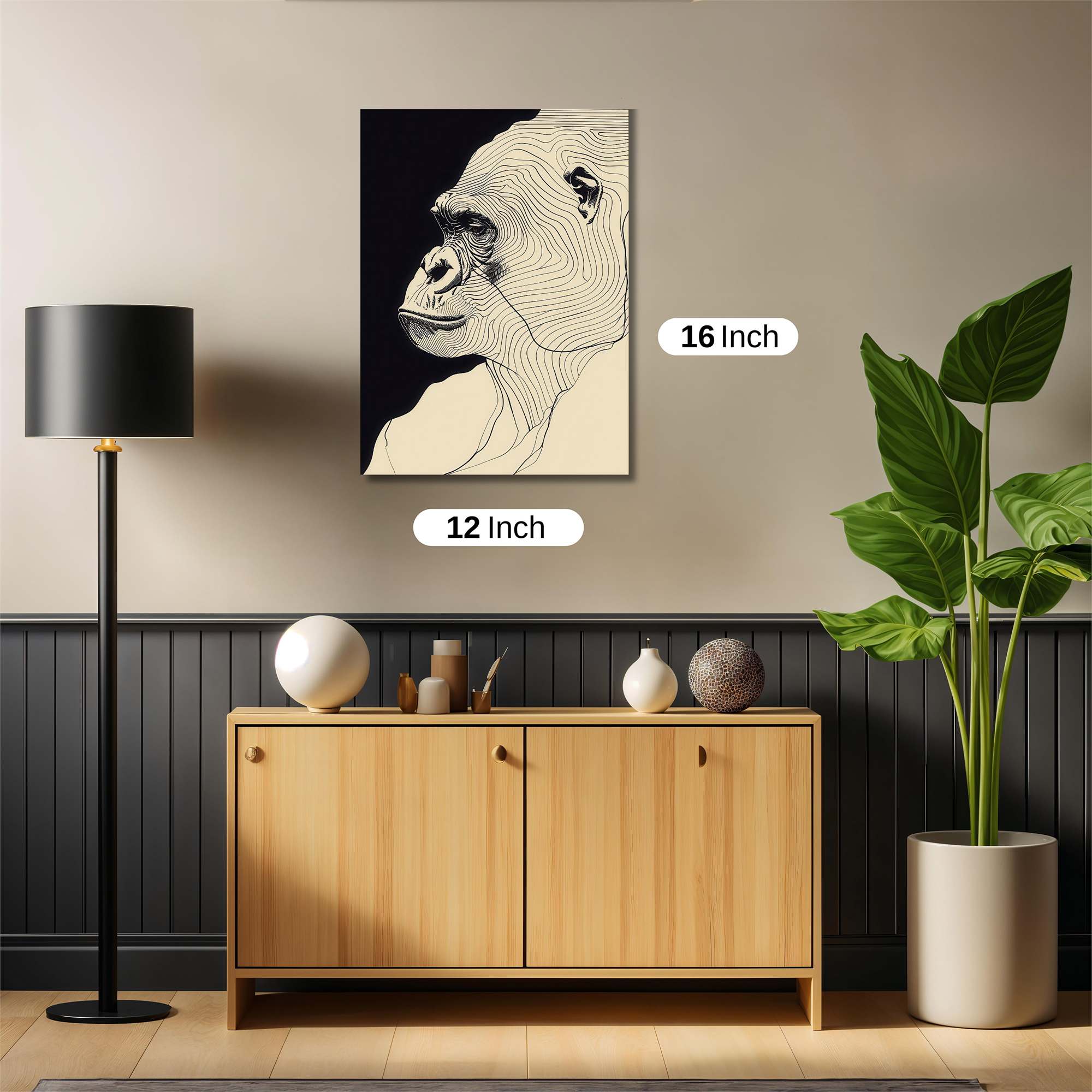 Gorilla Serene Safe Wall Magnetic / M