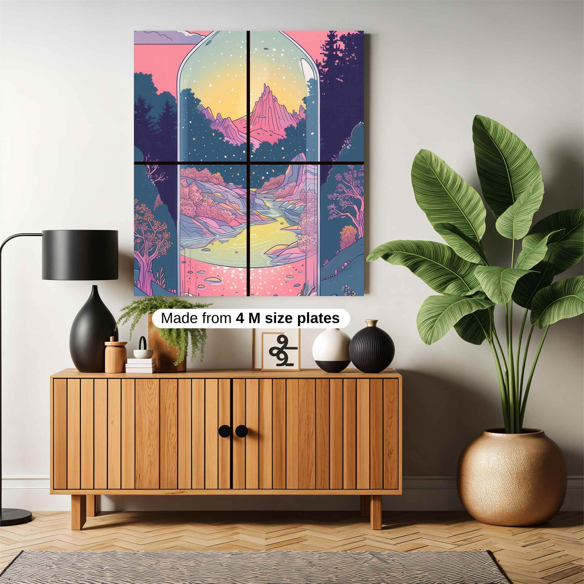 Dreamscape Serenity Safe Wall Magnetic / M