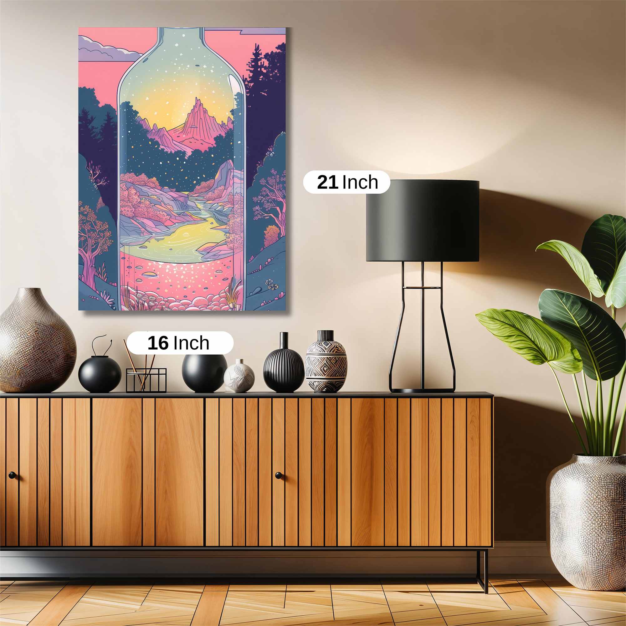 Dreamscape Serenity Safe Wall Magnetic / M