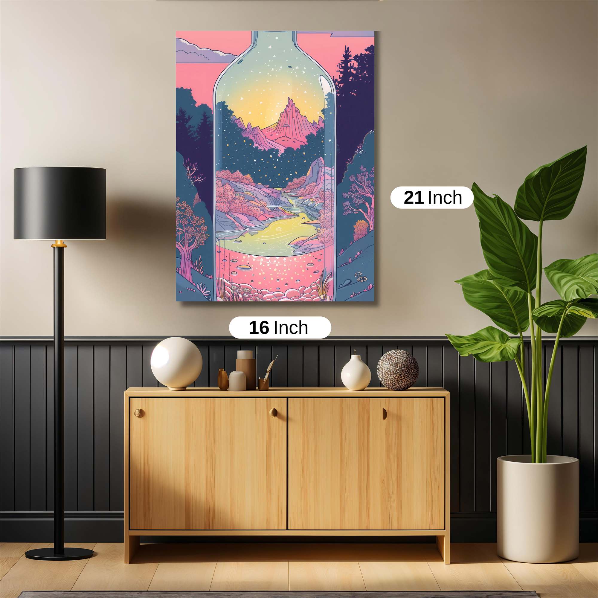 Dreamscape Serenity Safe Wall Magnetic / M