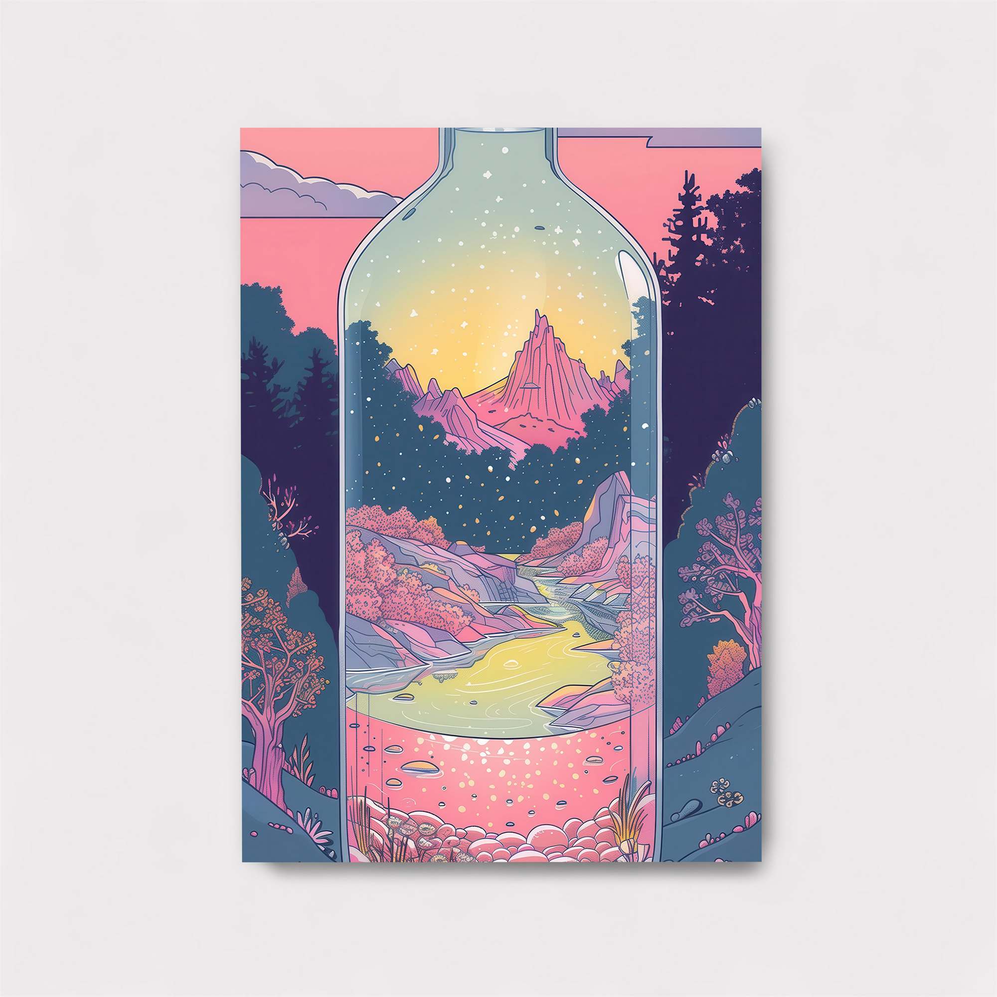 Dreamscape Serenity Safe Wall Magnetic / M