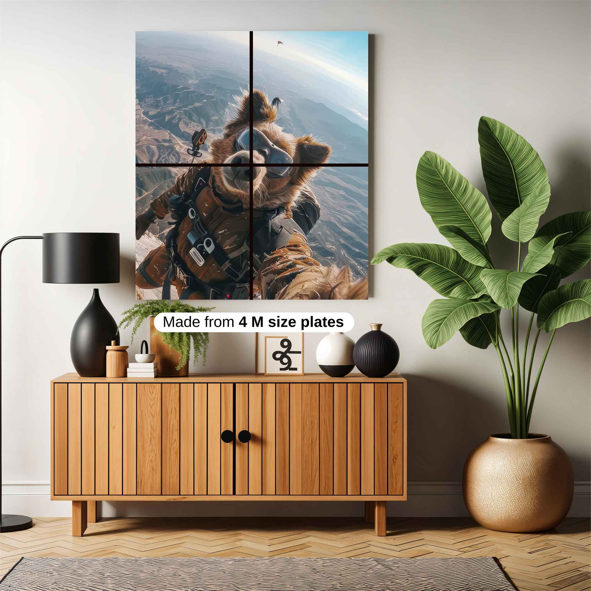 Bear Adventure Safe Wall Magnetic / M