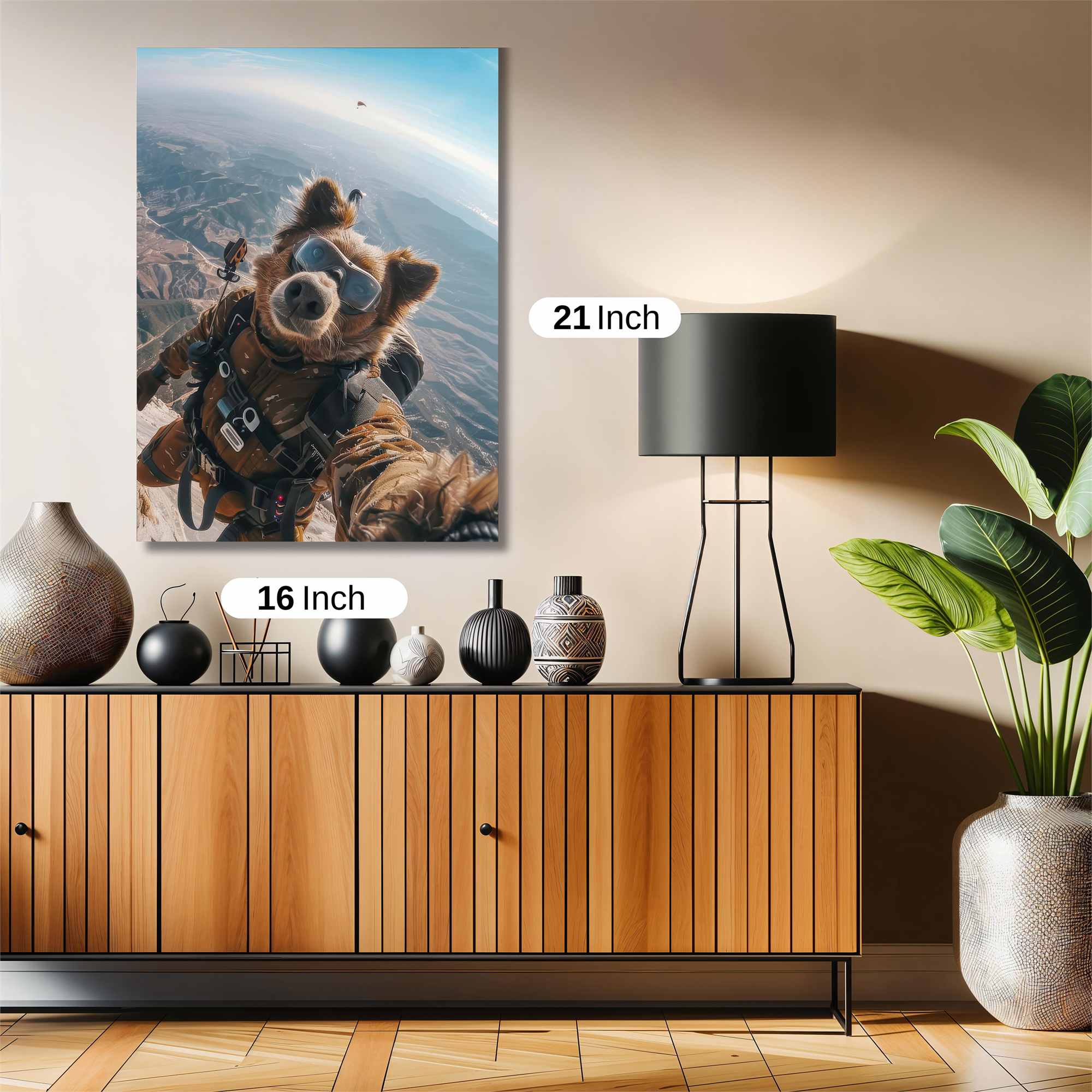 Bear Adventure Safe Wall Magnetic / M