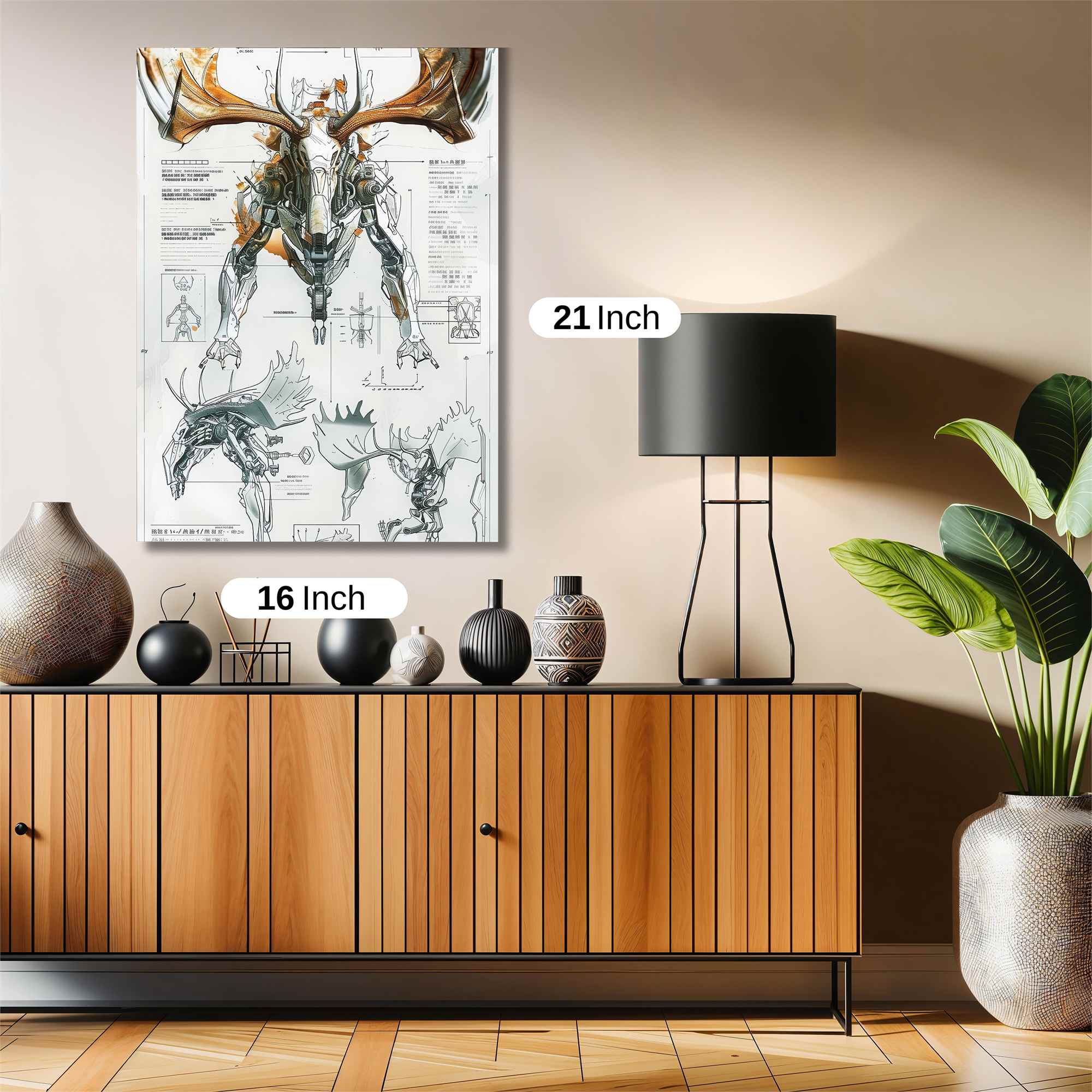 Moose Mechanica Safe Wall Magnetic / M