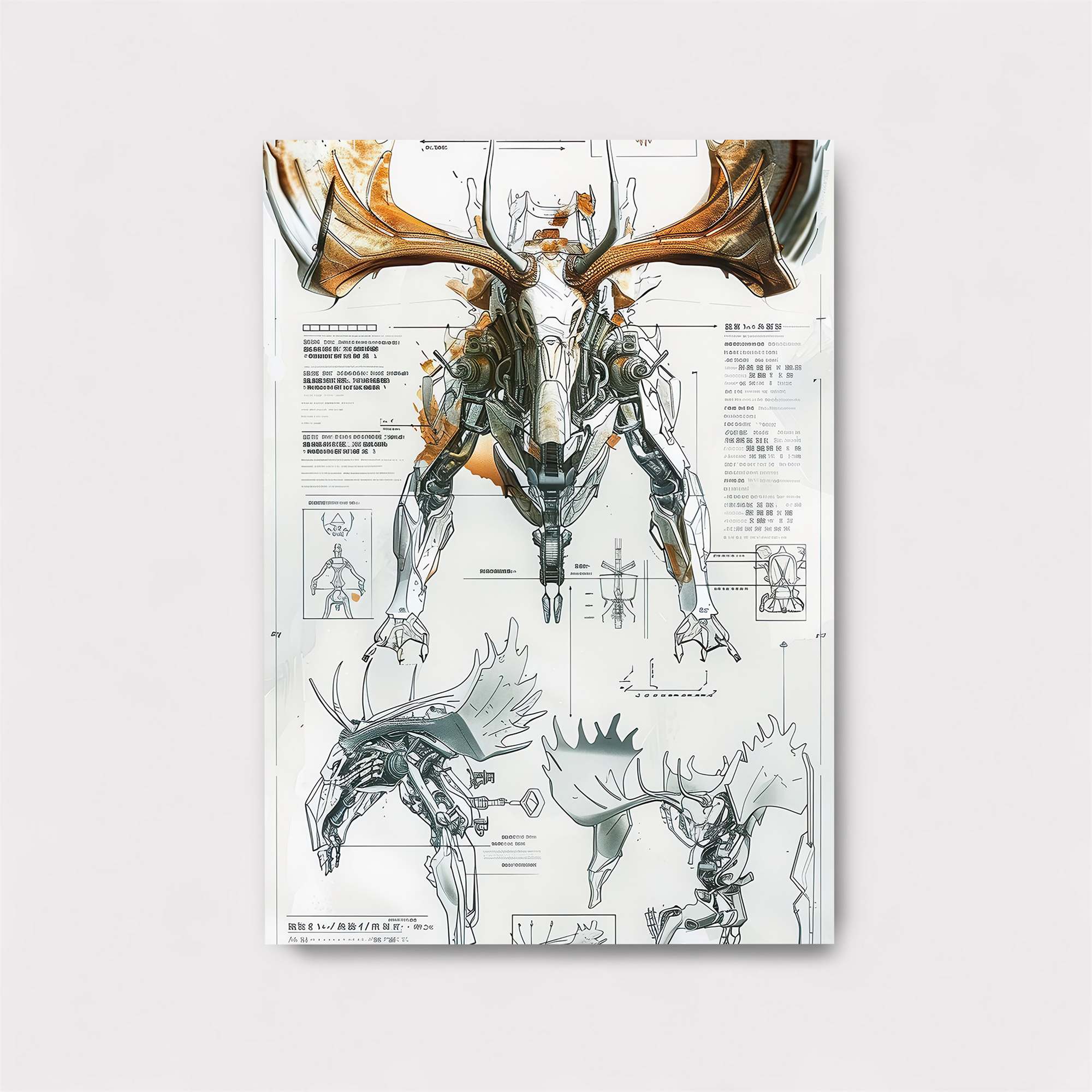 Moose Mechanica Safe Wall Magnetic / M