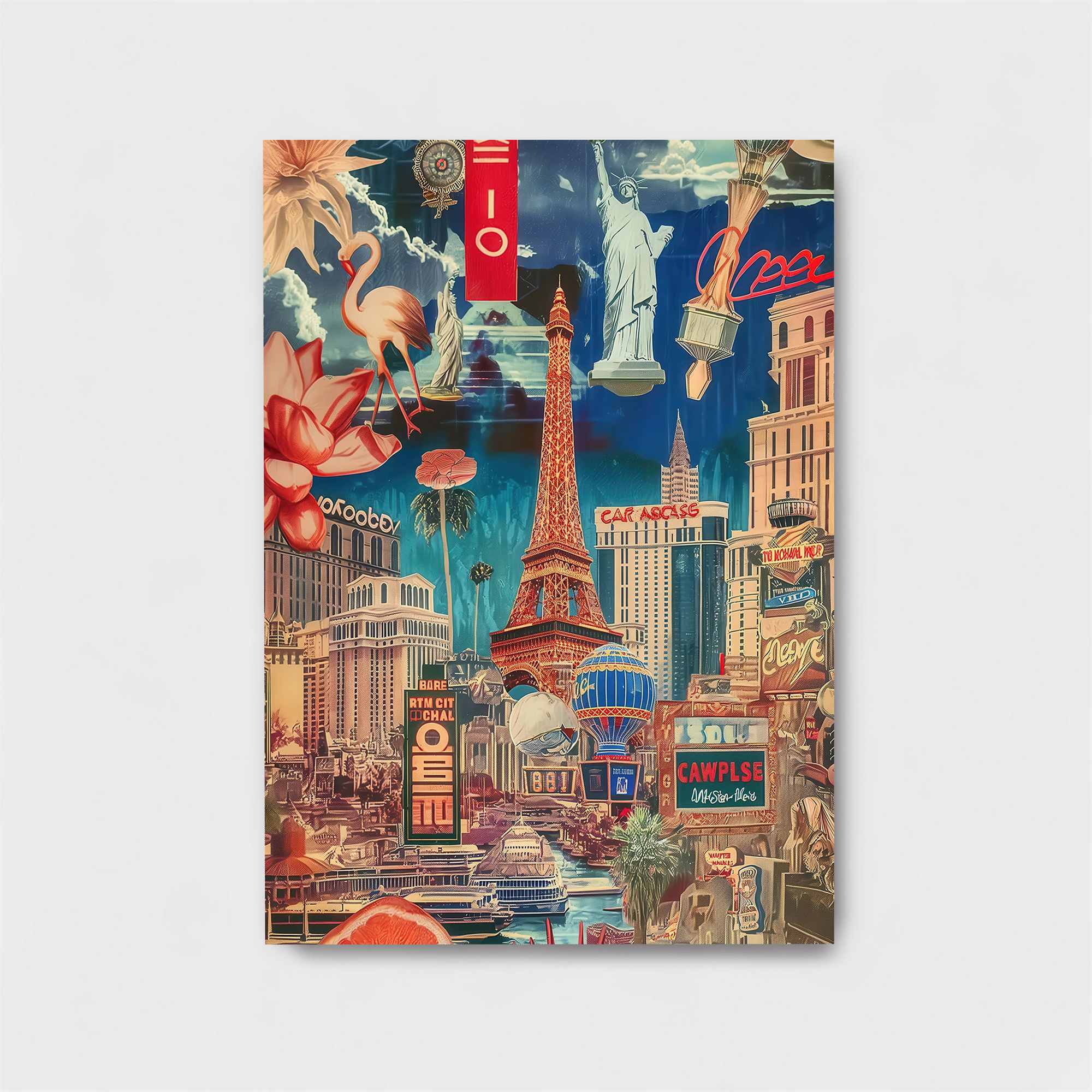 Eiffel Extravaganza Safe Wall Magnetic / M