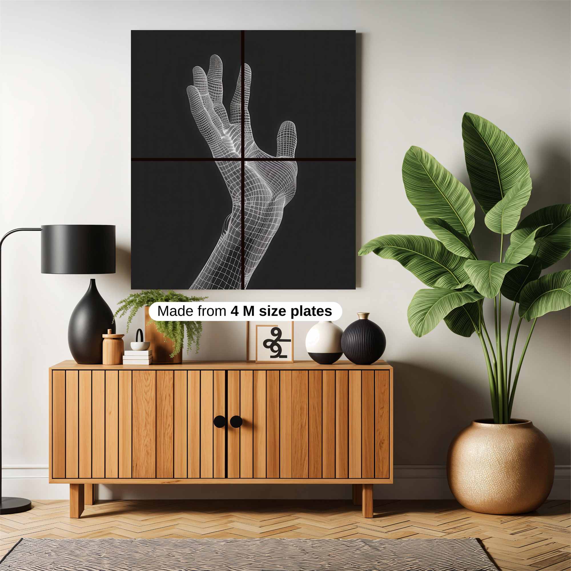 Hand Ethereal Safe Wall Magnetic / M