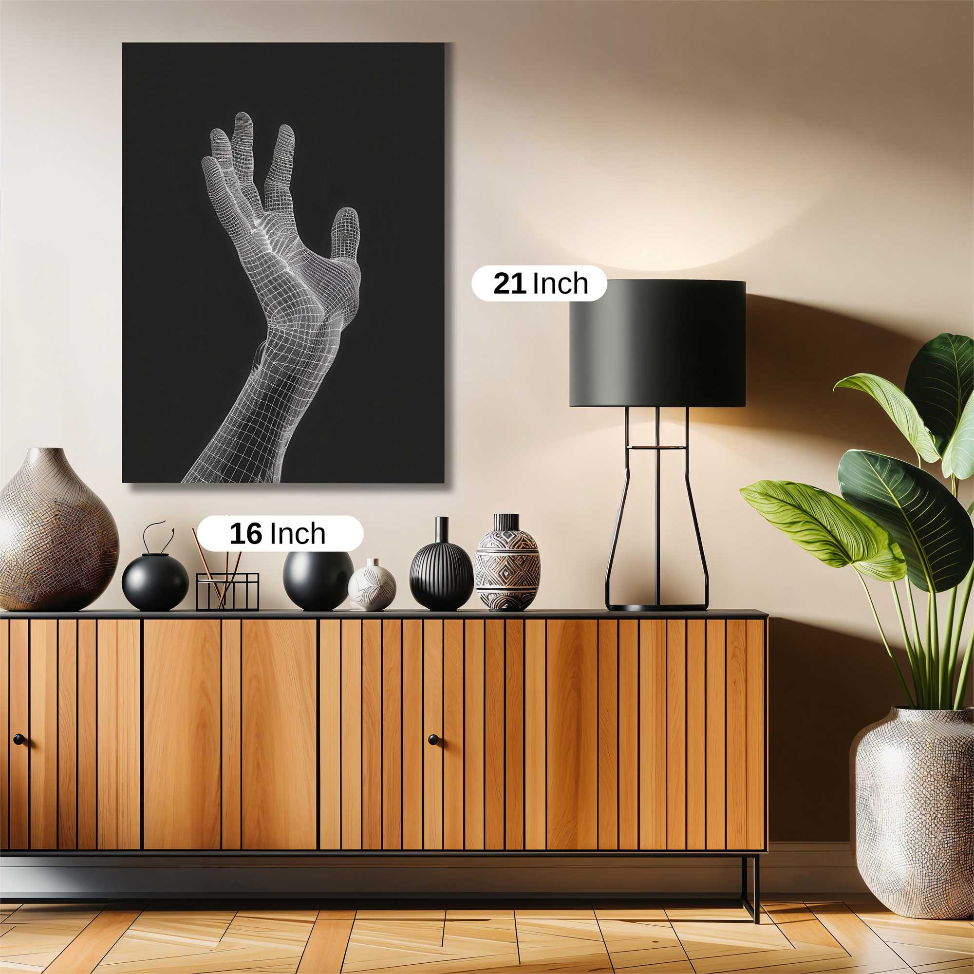 Hand Ethereal Safe Wall Magnetic / M
