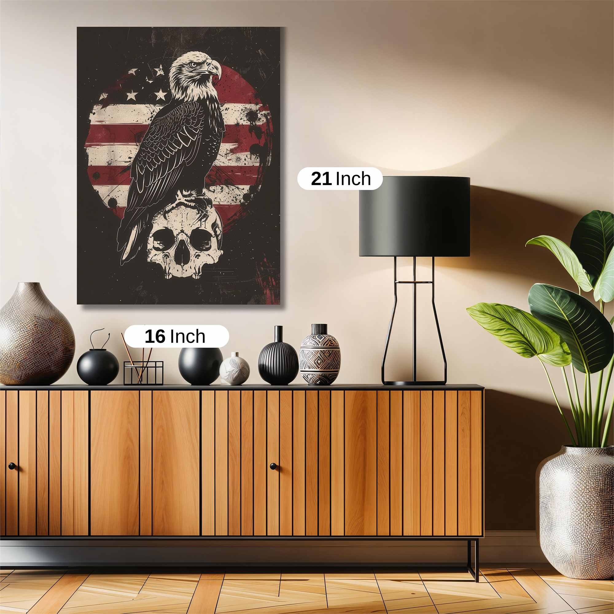 Eagle Rebellion Safe Wall Magnetic / M