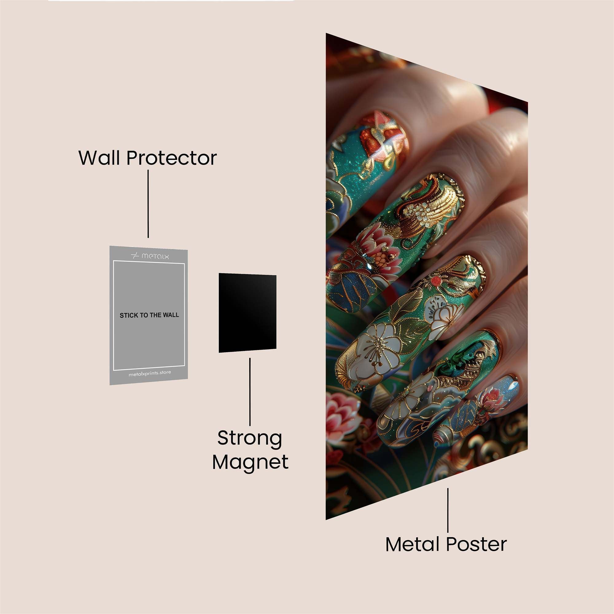 Phoenix Elegance Safe Wall Magnetic / M