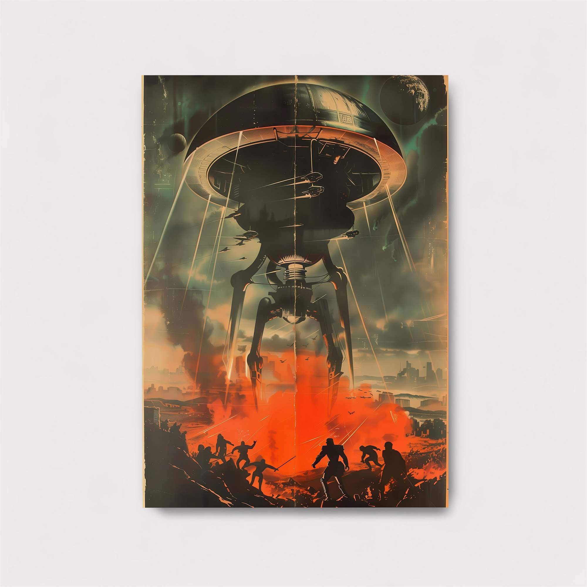 Alien Apocalypse Safe Wall Magnetic / M