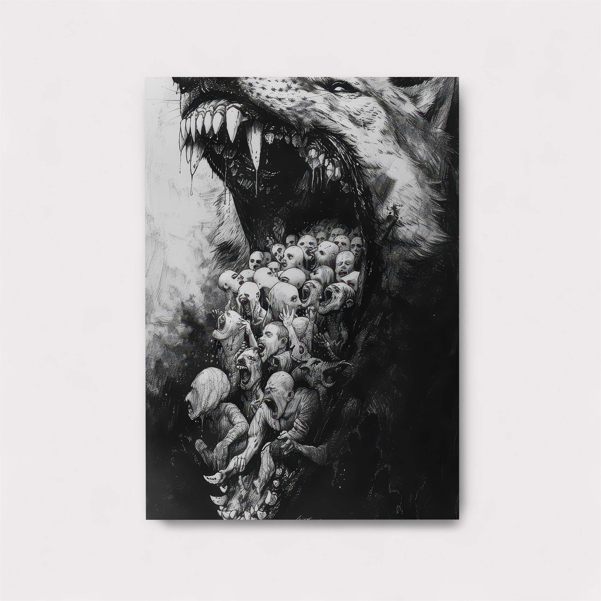 Wolf Chaos Safe Wall Magnetic / M