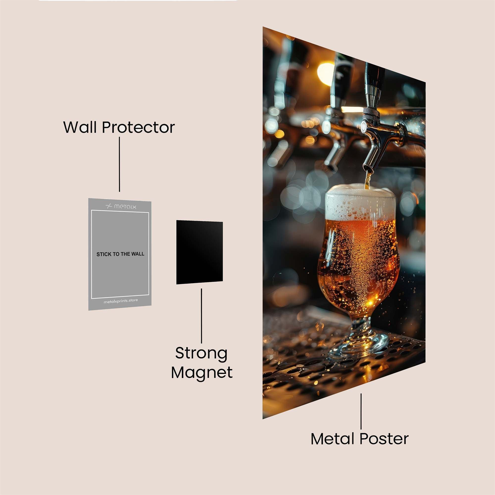 Ale Euphoria Safe Wall Magnetic / M