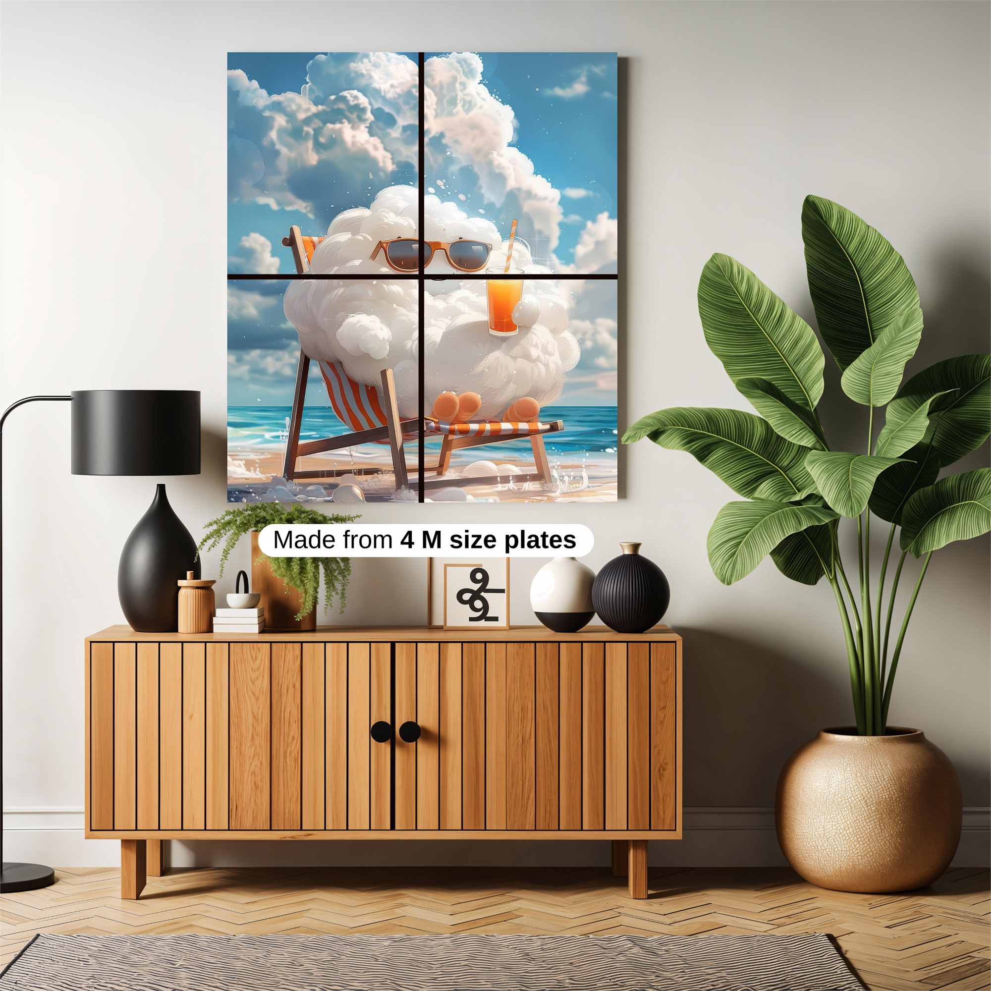Cloud Bliss Safe Wall Magnetic / M