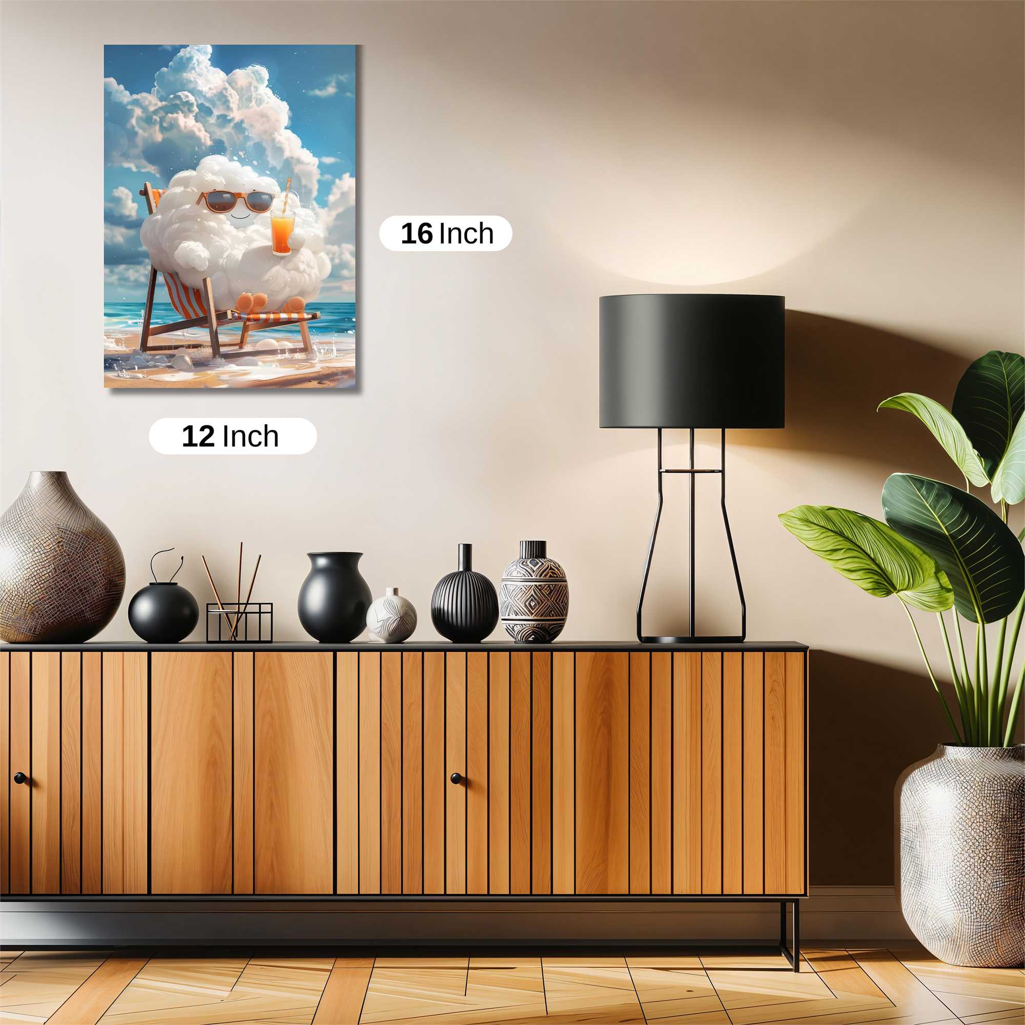 Cloud Bliss Safe Wall Magnetic / M
