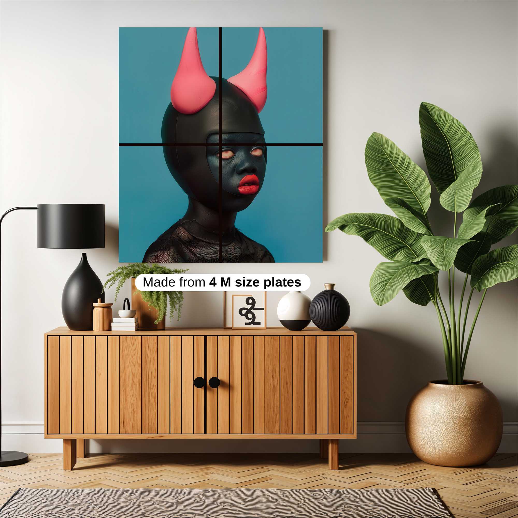 Demon Whimsy Safe Wall Magnetic / M