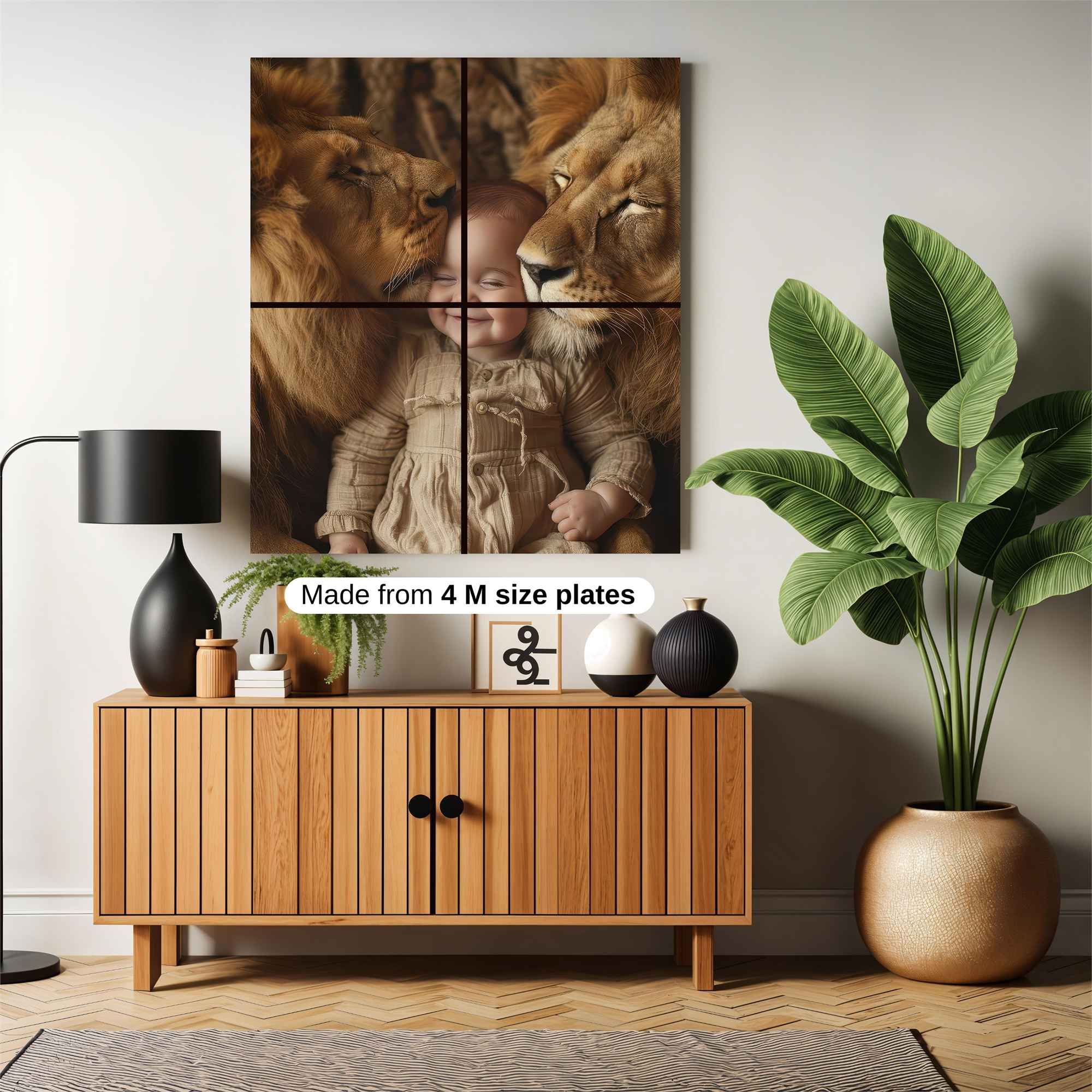 Lion Serenity Safe Wall Magnetic / M