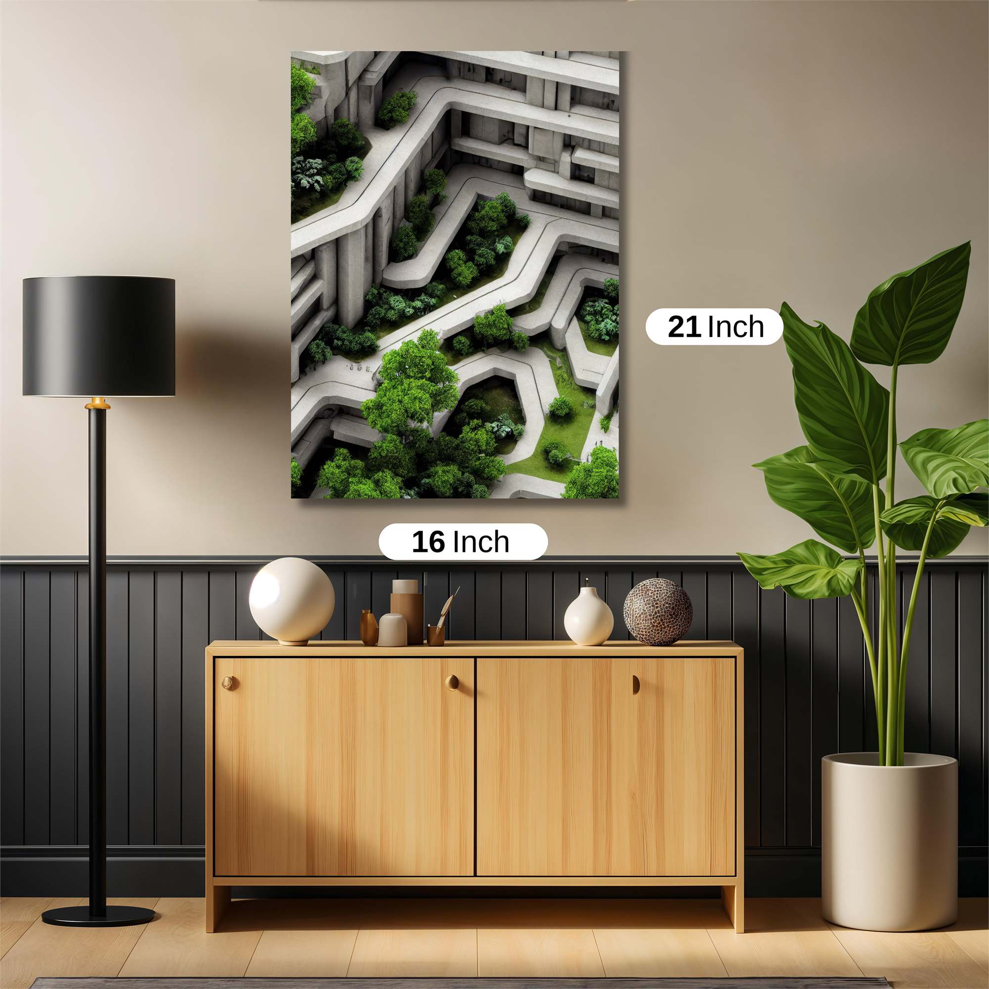 Urban Oasis Safe Wall Magnetic / M