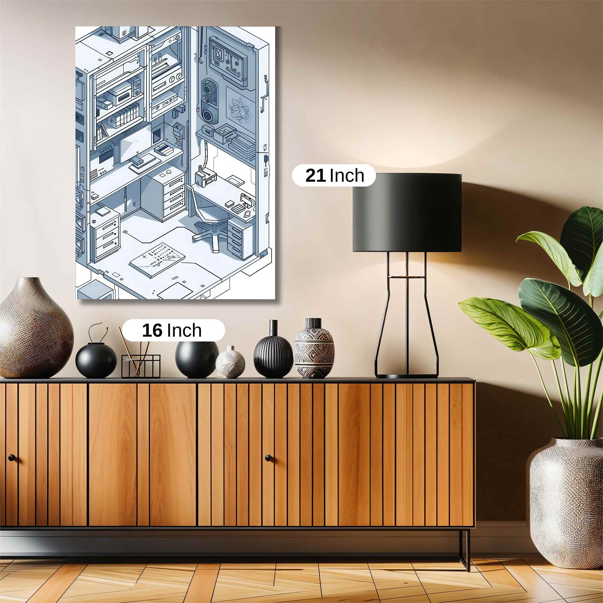 Tech Haven Safe Wall Magnetic / M