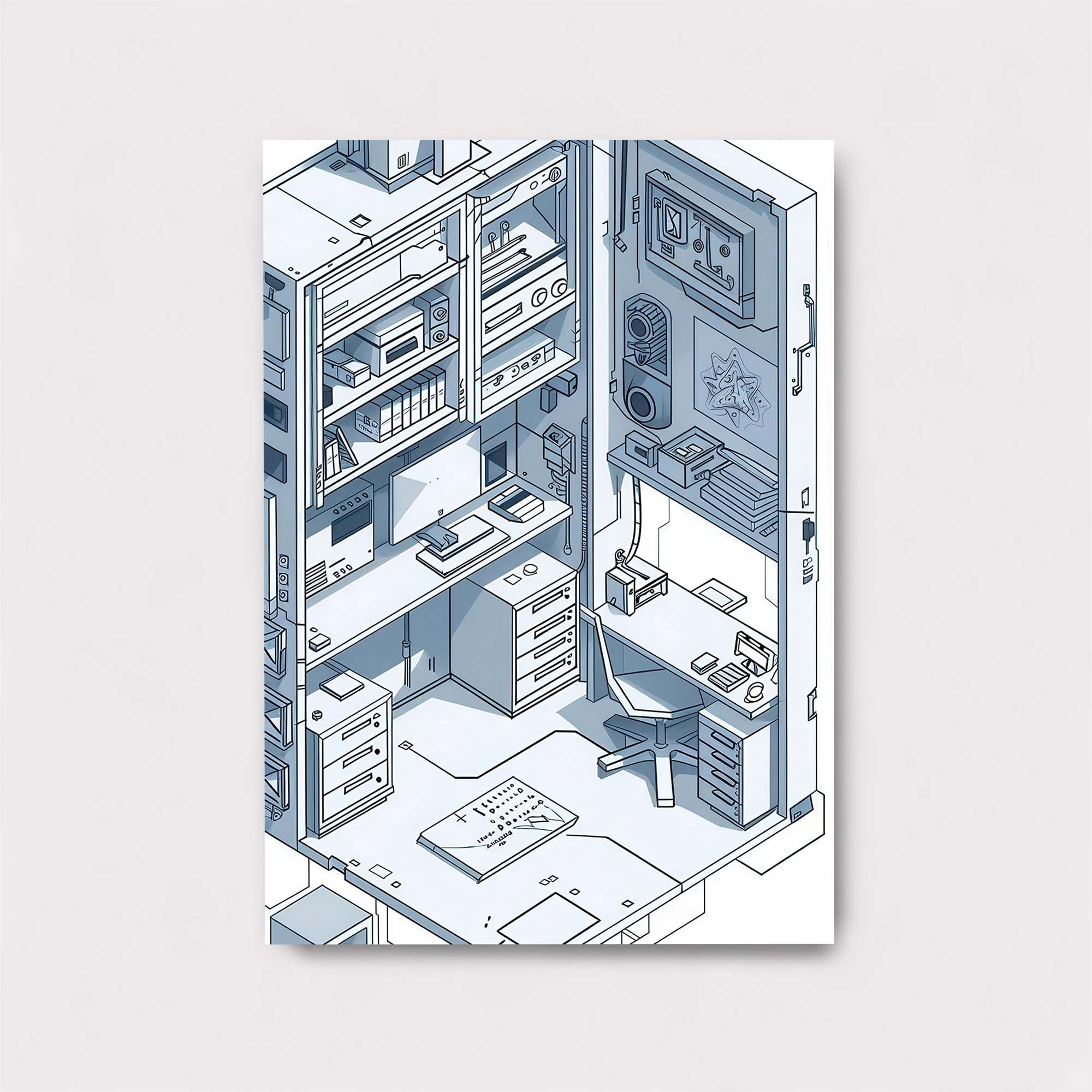 Tech Haven Safe Wall Magnetic / M