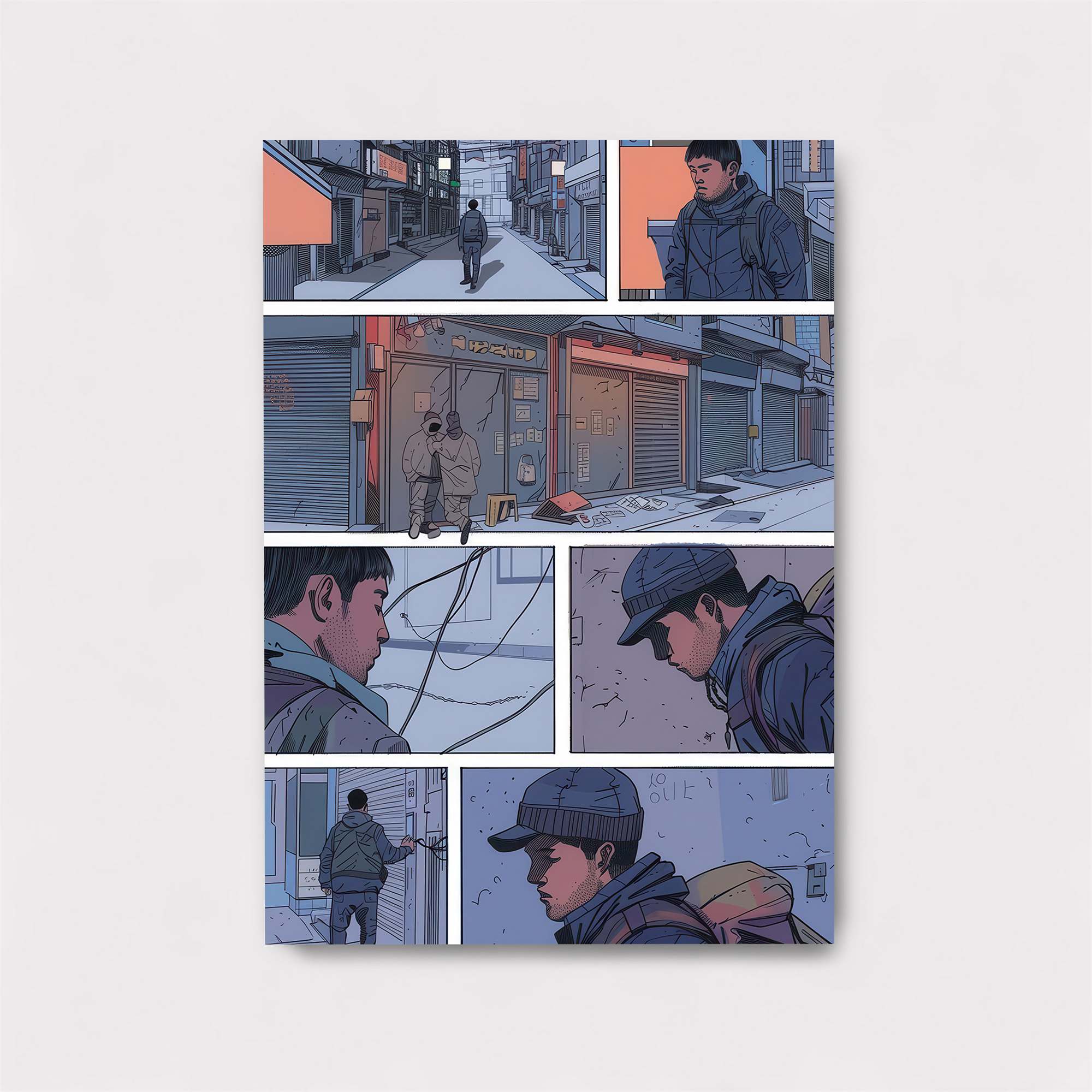 Neon Solitude Safe Wall Magnetic / M