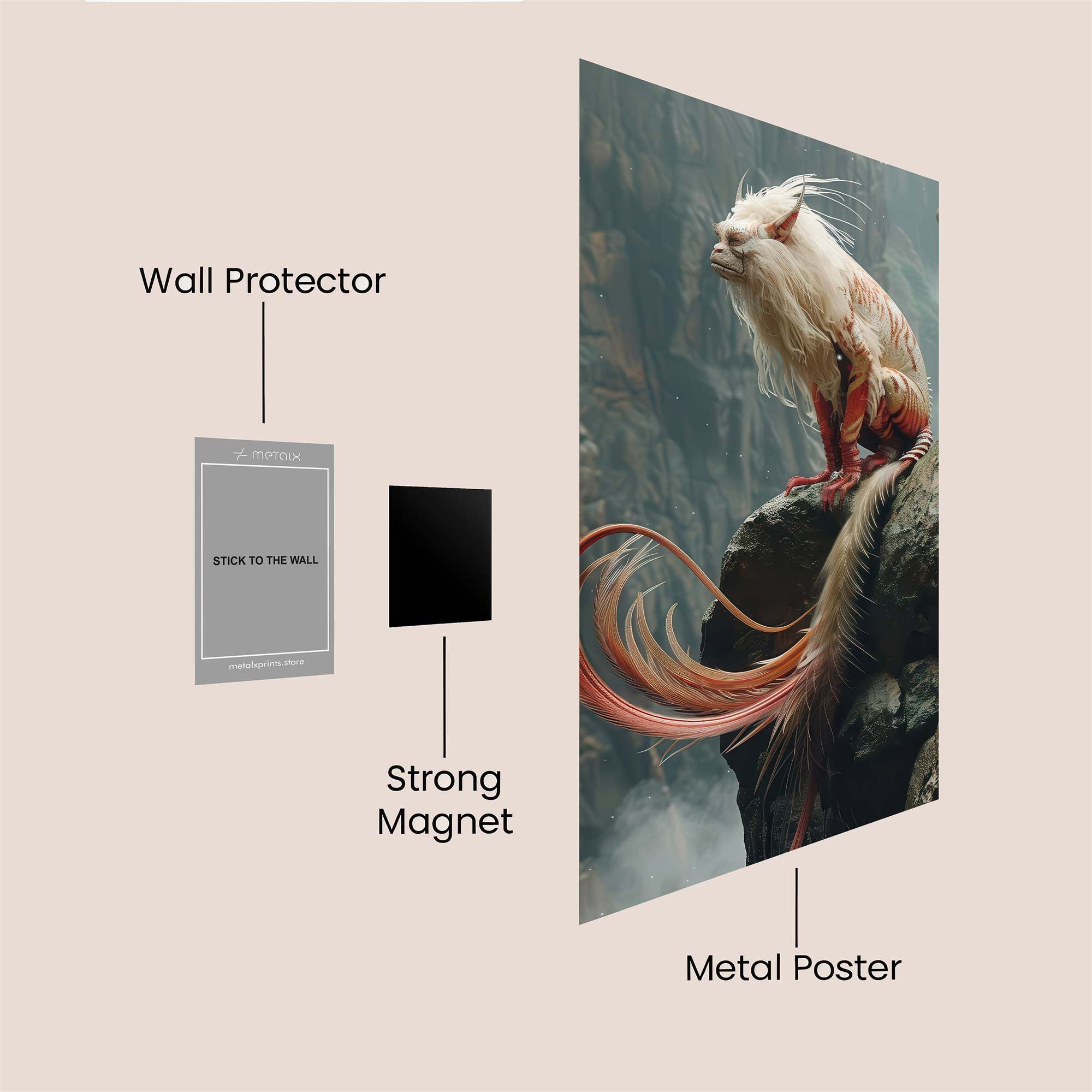 Mystical Serenity Safe Wall Magnetic / M