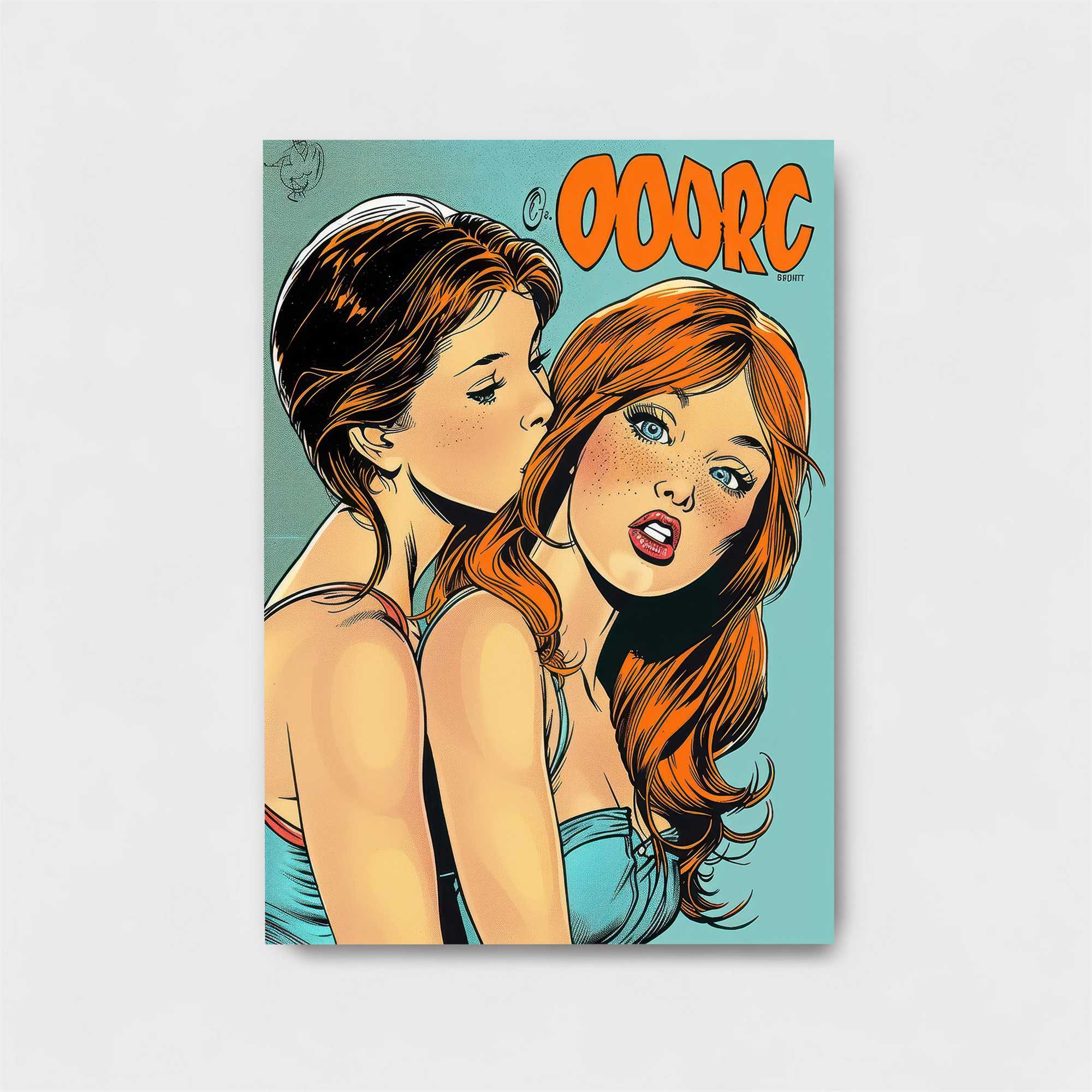 Passionate Kiss Safe Wall Magnetic / M