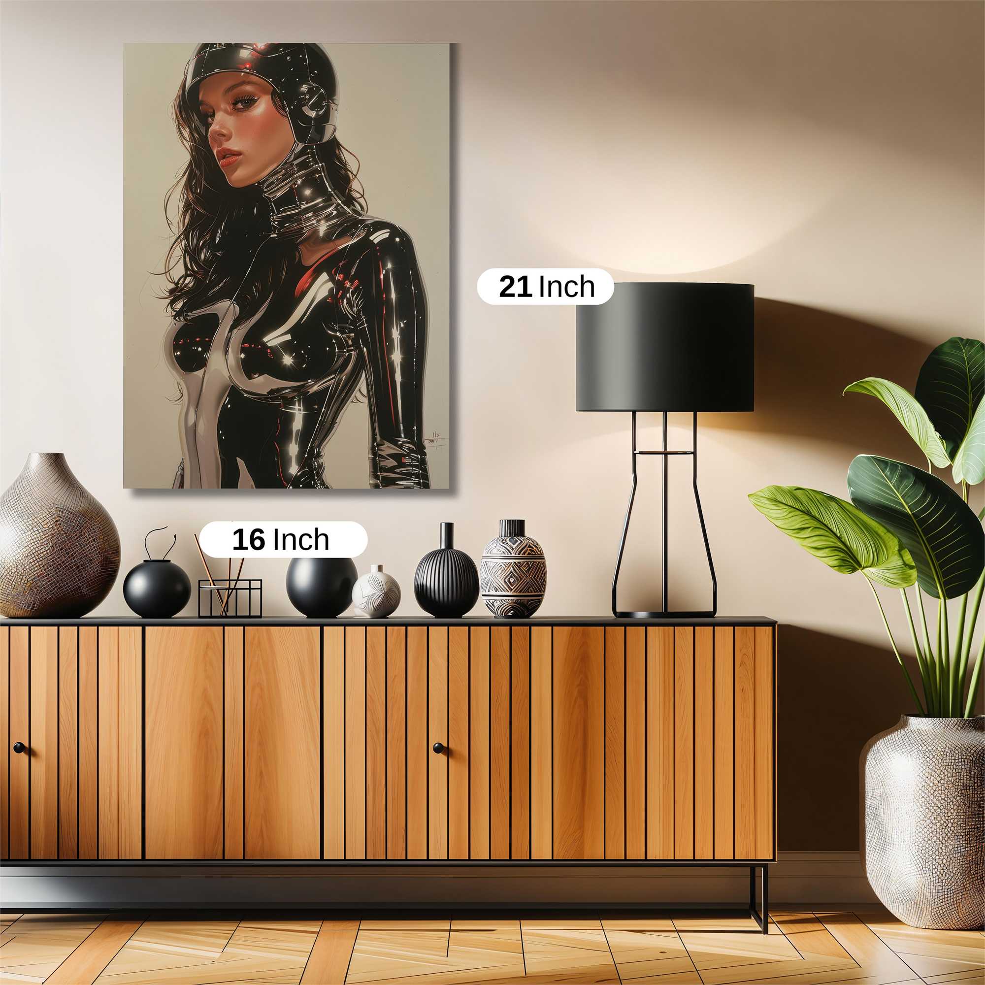 Latex Enigma Safe Wall Magnetic / M