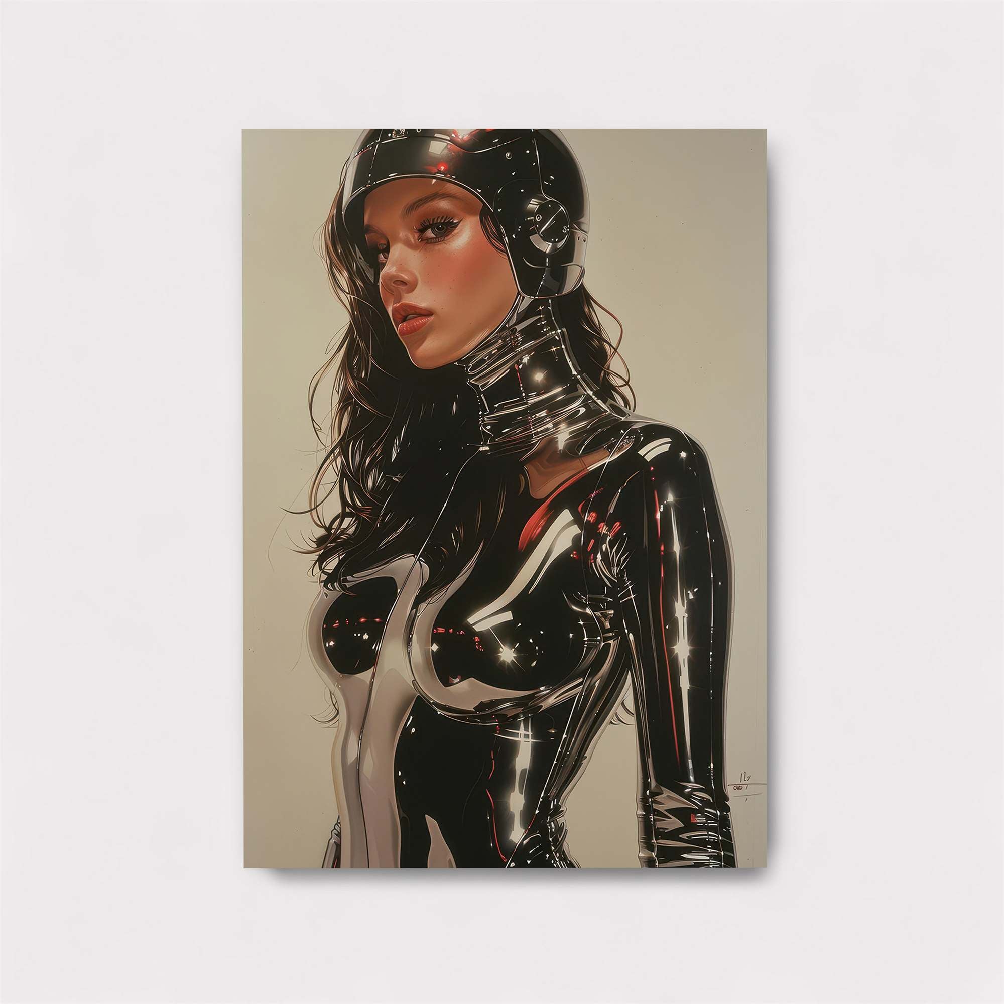 Latex Enigma Safe Wall Magnetic / M