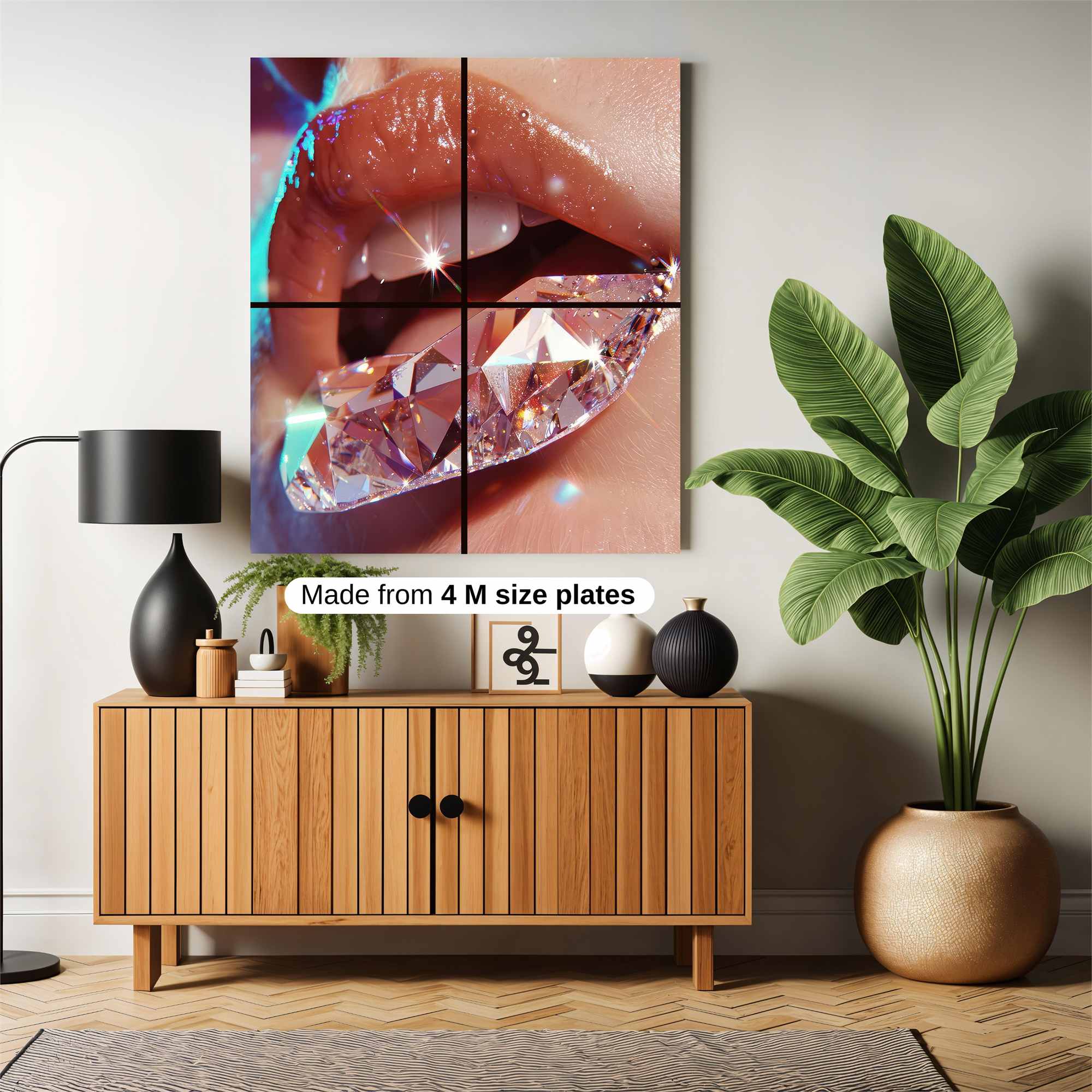 DiamondGleam Safe Wall Magnetic / M