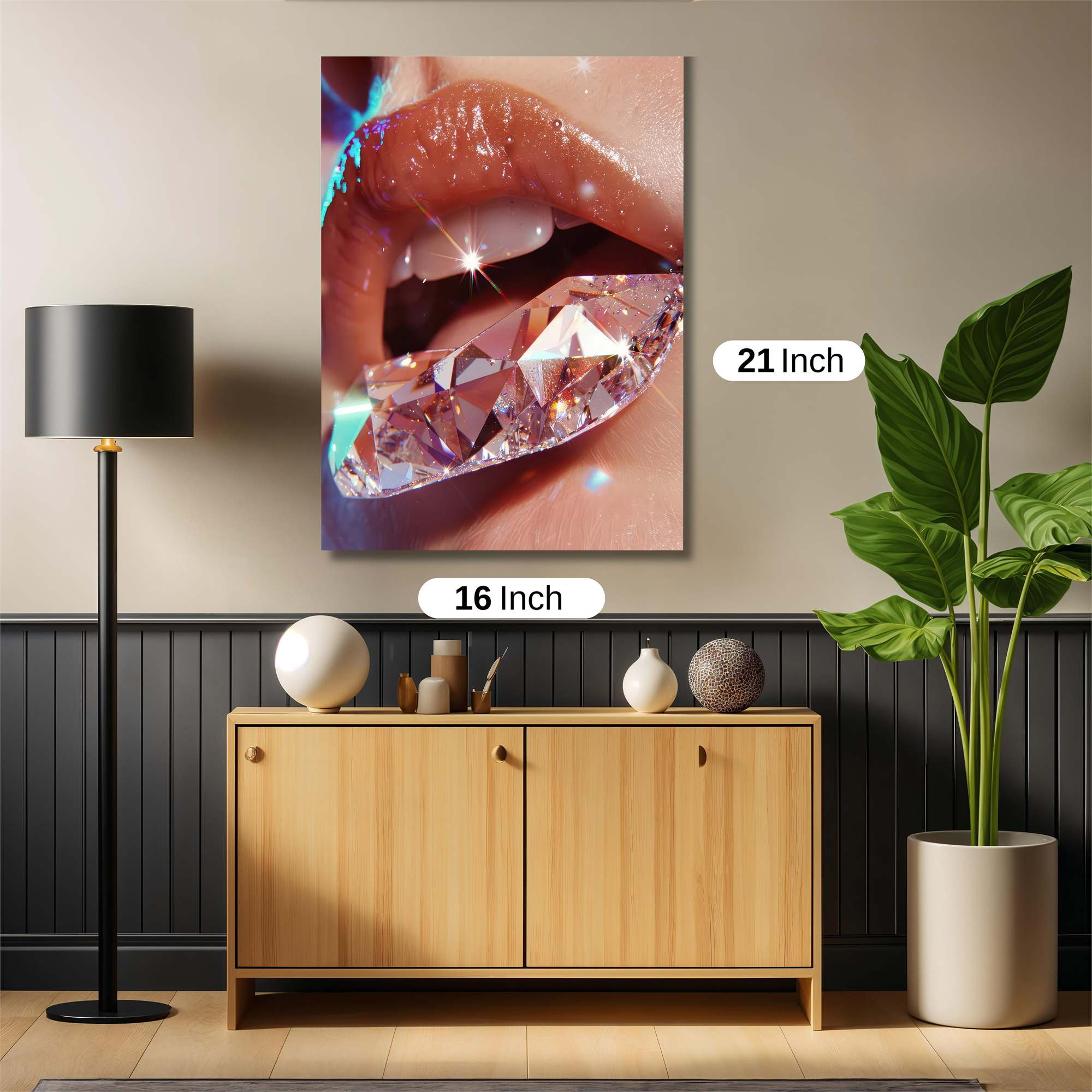 DiamondGleam Safe Wall Magnetic / M