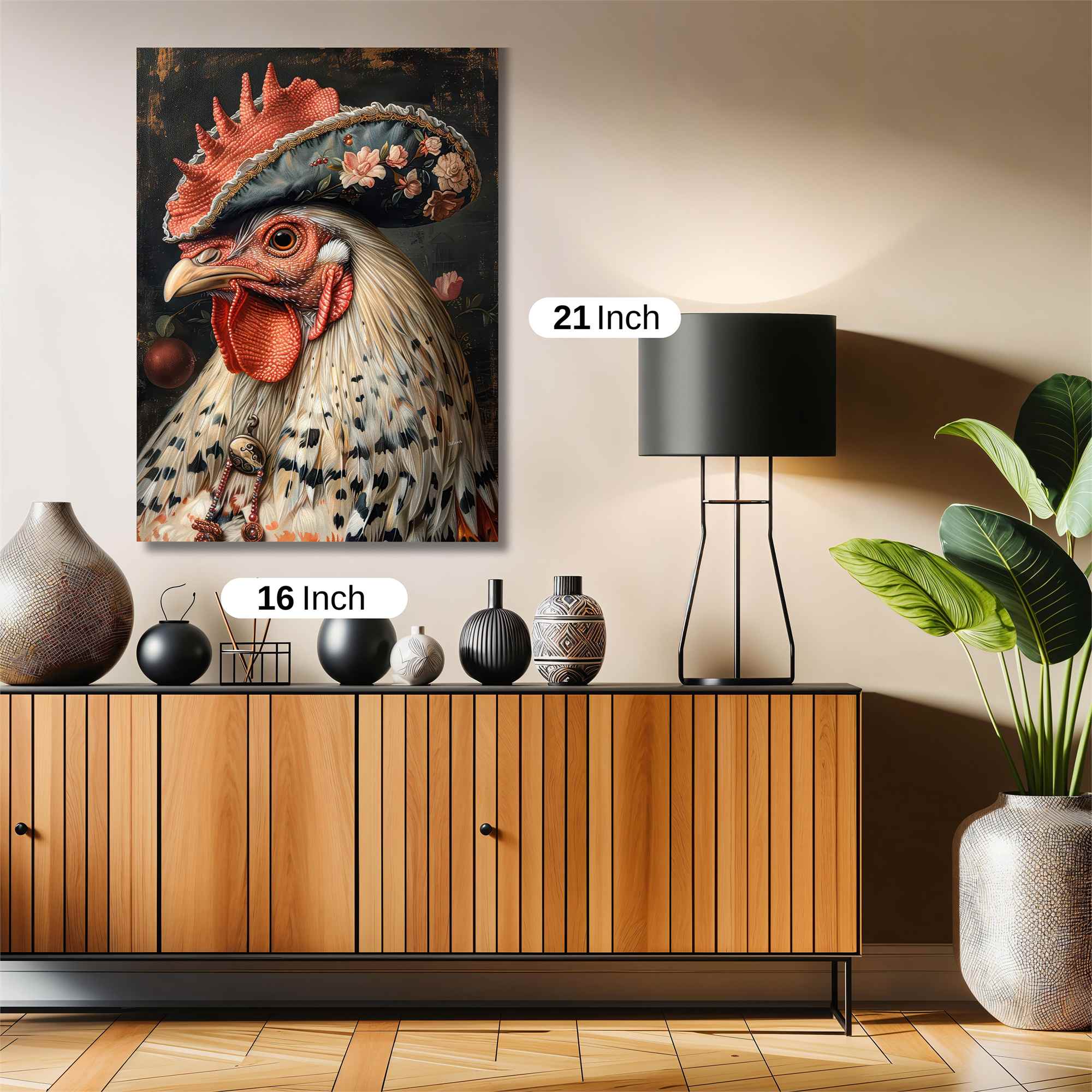 Regal Rooster Safe Wall Magnetic / M